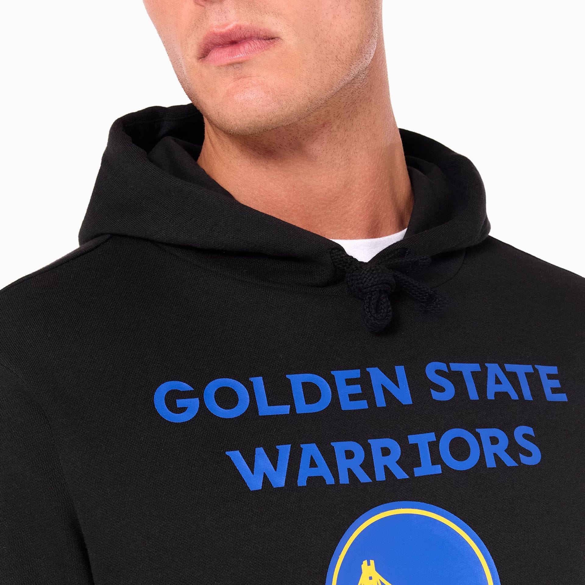 Golden State Warriors NBA Black Pullover Hoodie - Image 2