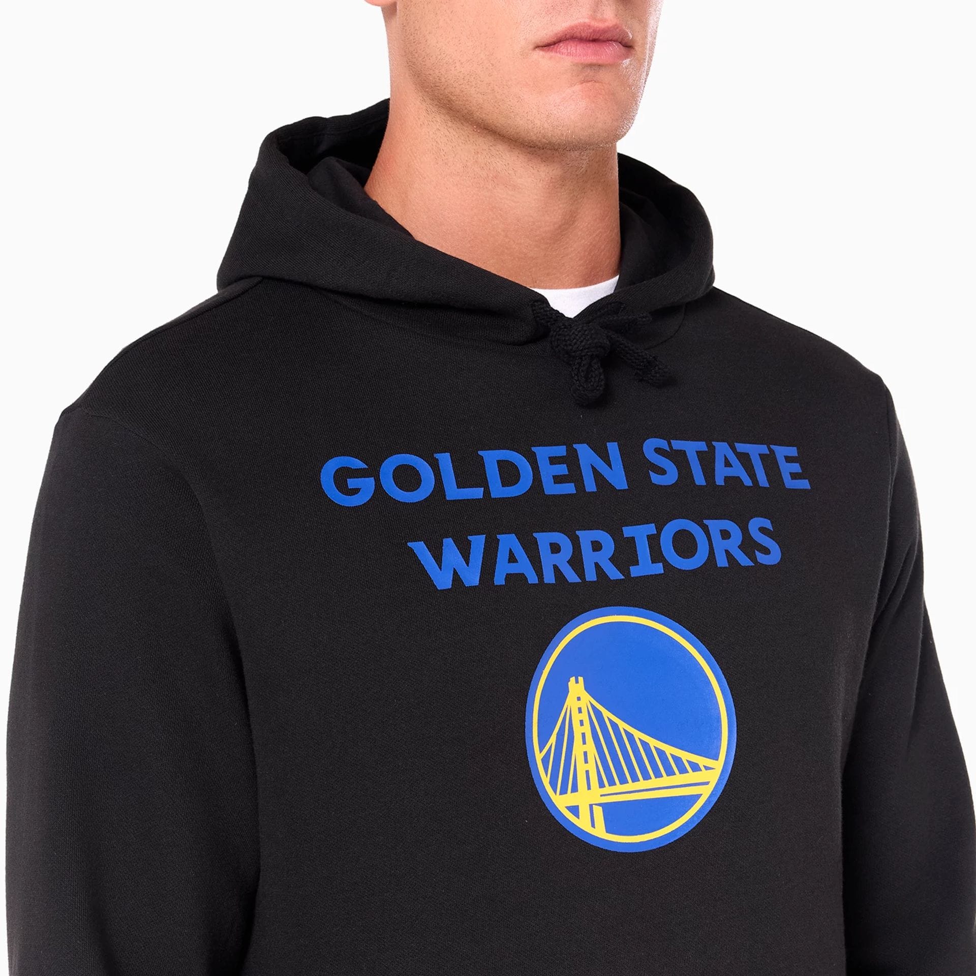 Golden State Warriors NBA Black Pullover Hoodie - Image 4