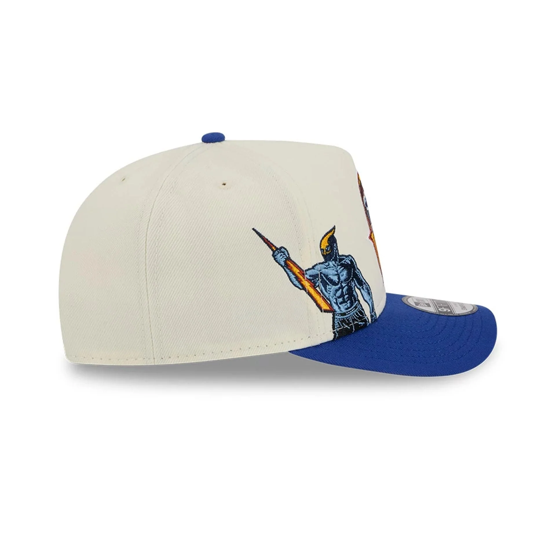 Golden State Warriors NBA Blue 9FIFTY A-Frame Snapback Adjustable Cap - Image 5