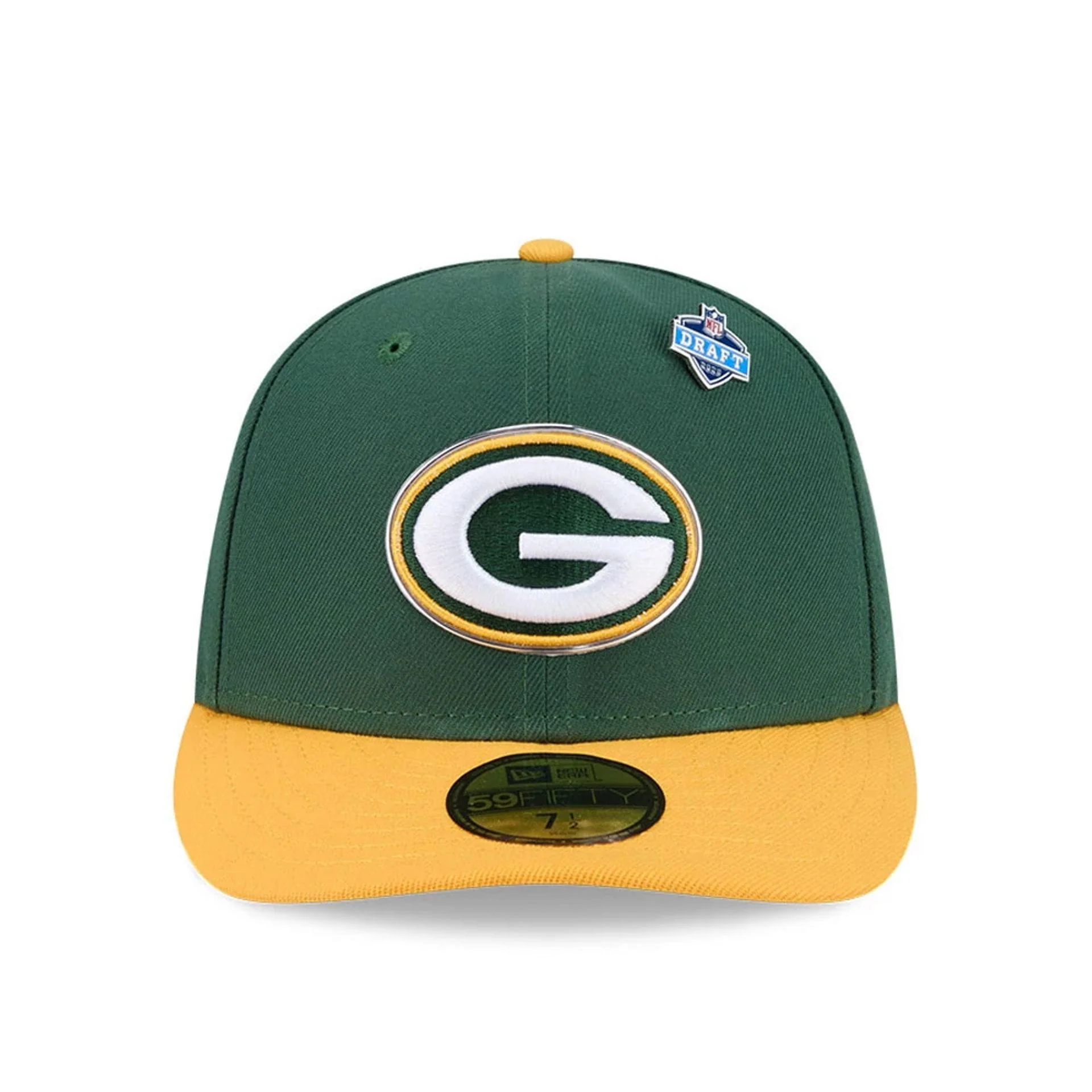 Green Bay Packers NFL Draft 2026 Dark Green 59FIFTY Fitted Cap - Image 3
