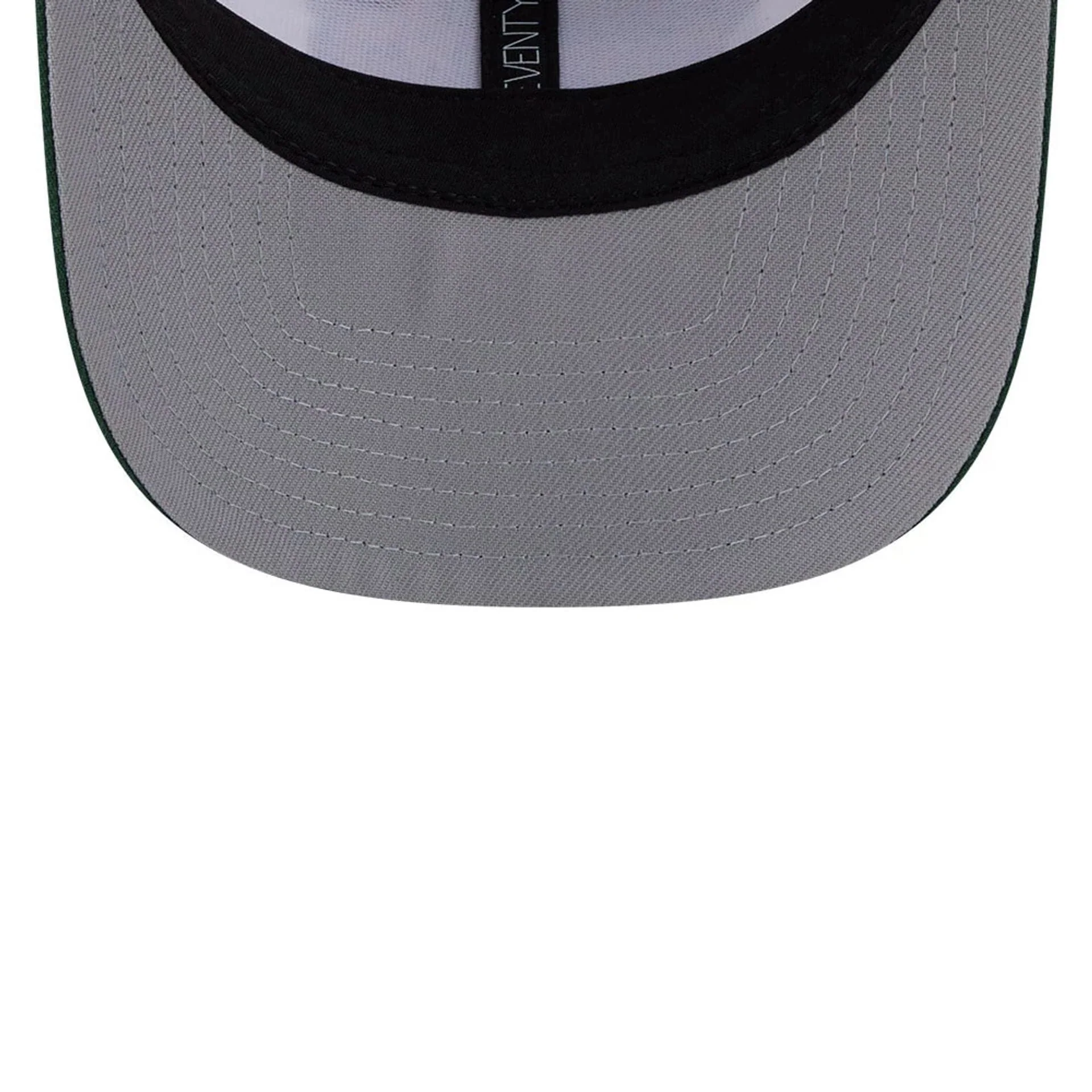 Green Bay Packers NFL Duck Cloth White 9SEVENTY Stretch Snap Cap - Image 2