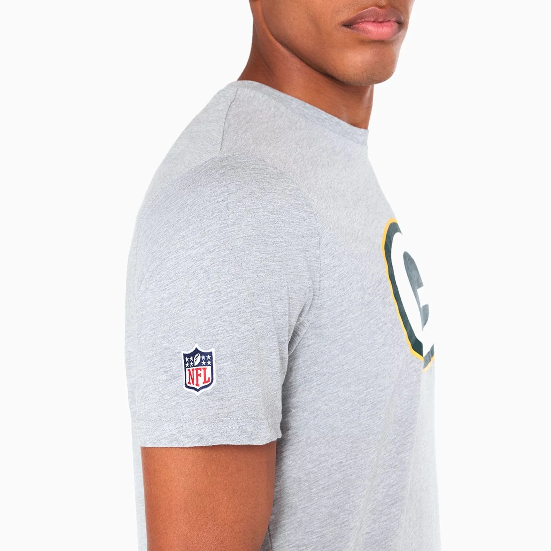 Green Bay Packers NFL Grey T-Shirt - Image 3