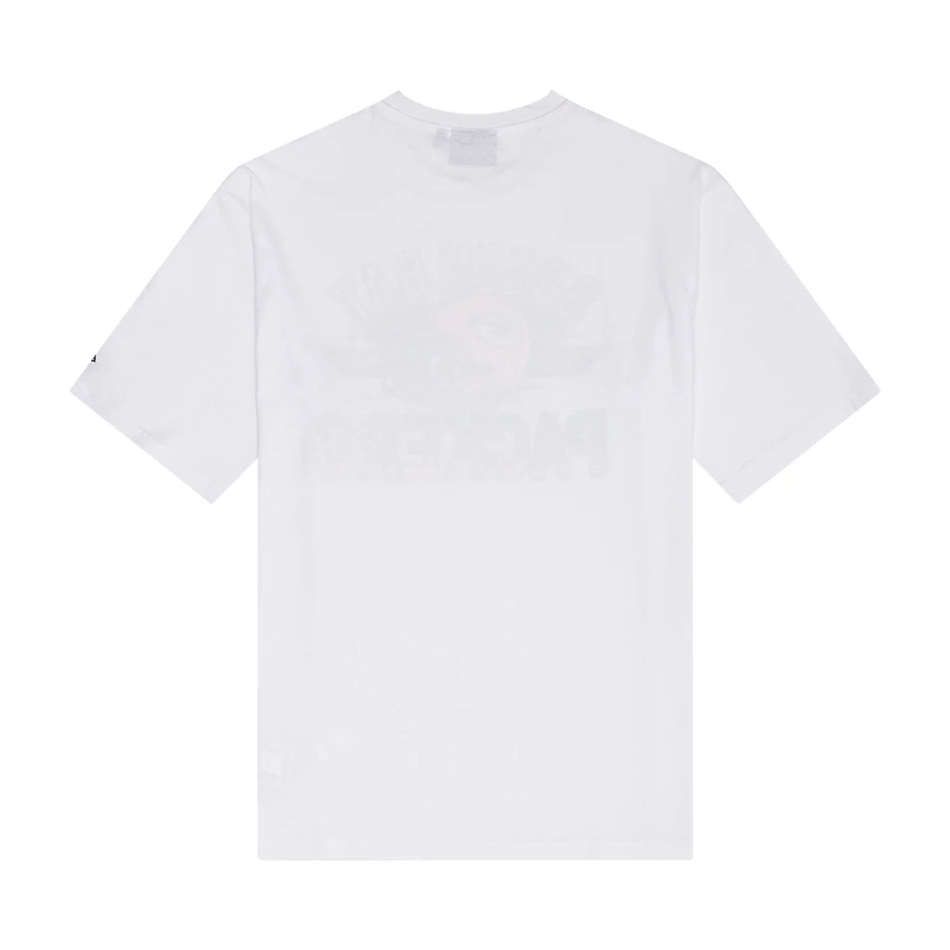 Green Bay Packers NFL Helmet Graphic White T-Shirt - Image 2