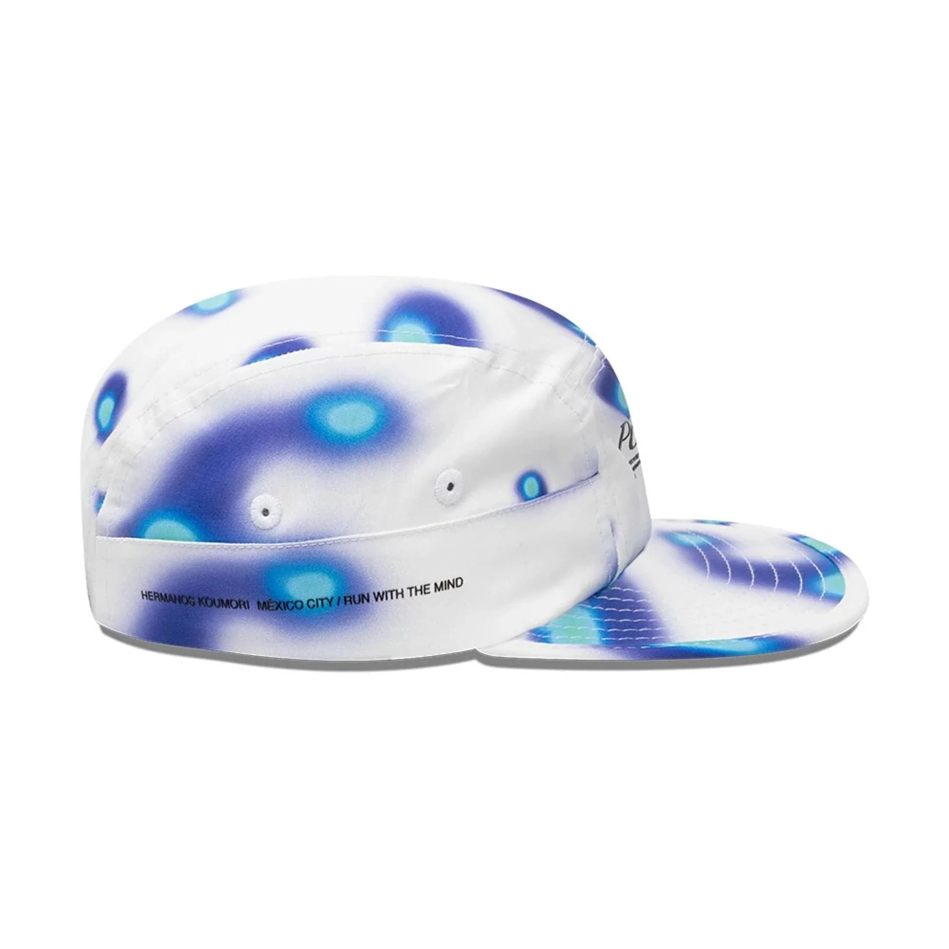 Hermanos Koumori x New Era White Camper Cap - Image 5