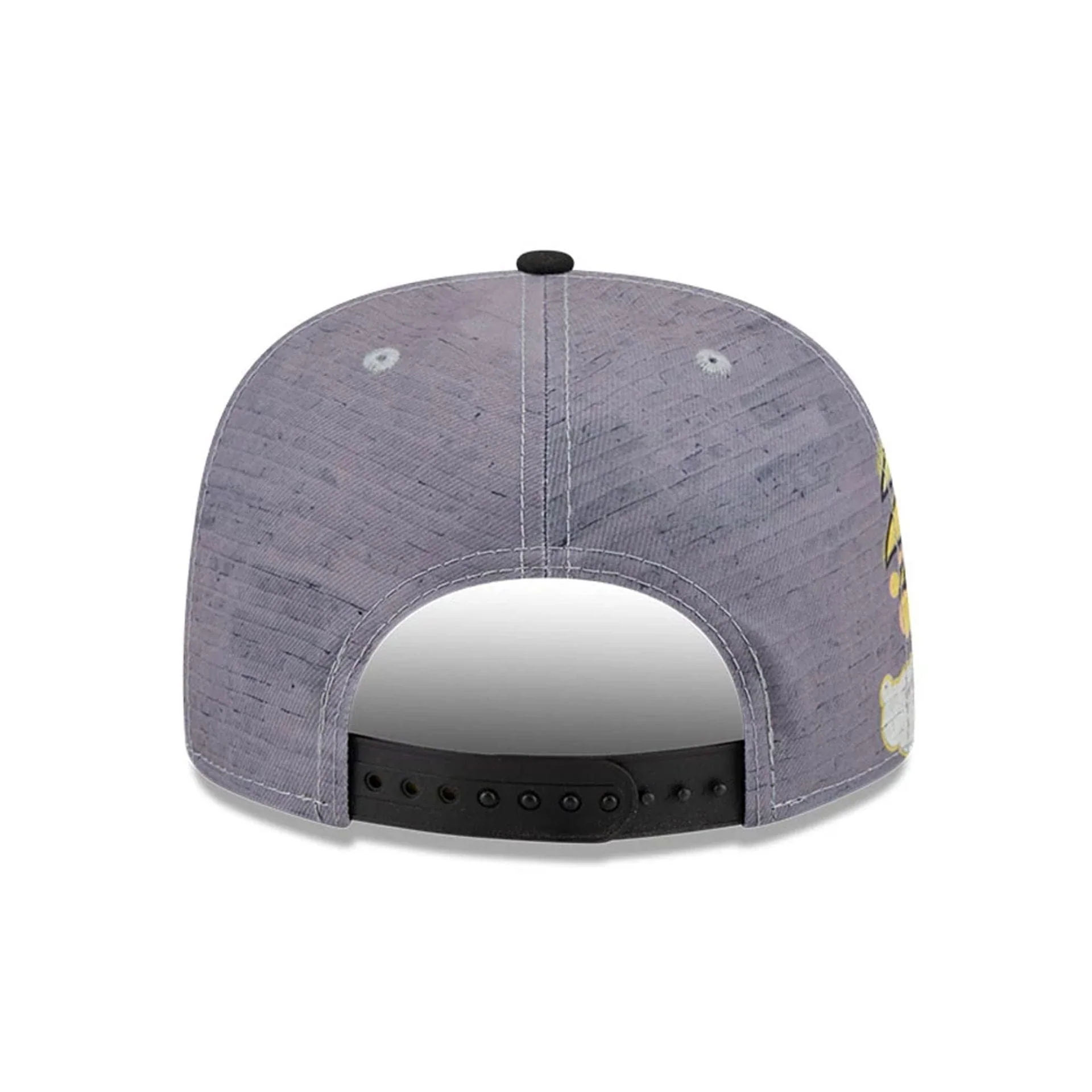 Hey Arnold Graffiti Grey 9FIFTY A-Frame Snapback Adjustable Cap - Image 6