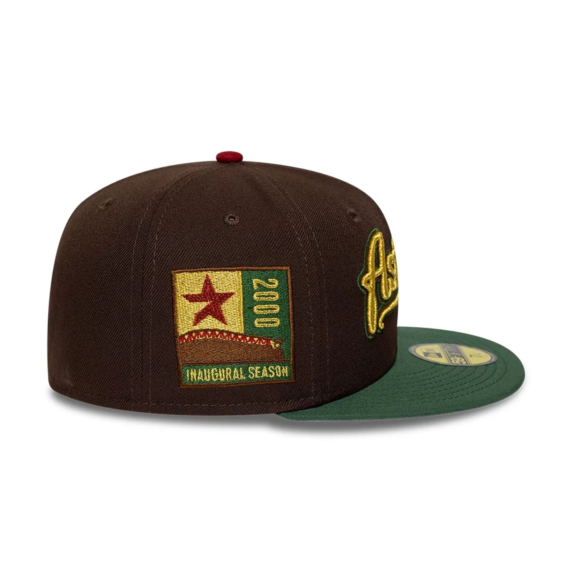 Houston Astros MLB Cooperstown Dark Brown 59FIFTY Fitted Cap - Image 6