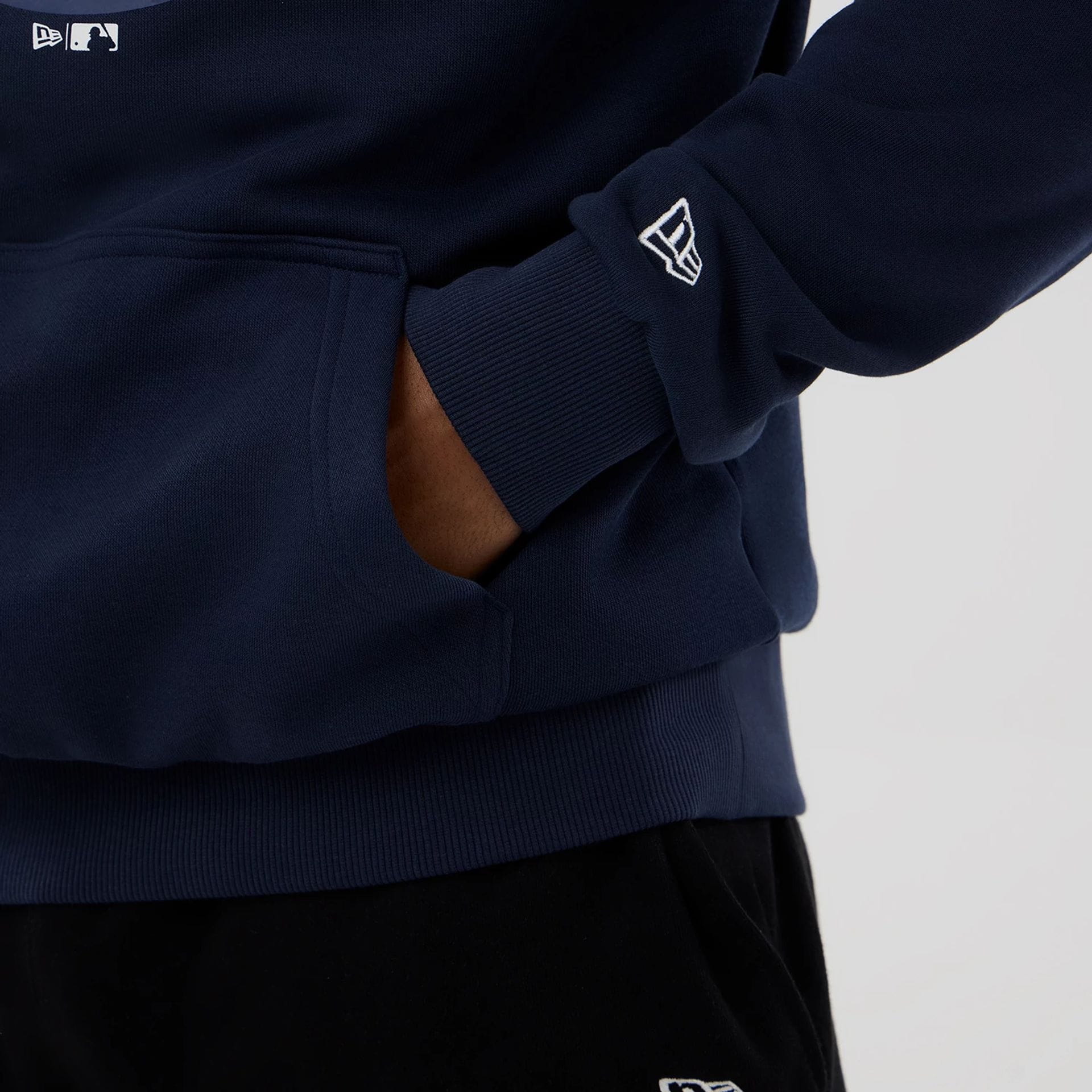 Houston Astros MLB Dark Blue Pullover Hoodie - Image 4