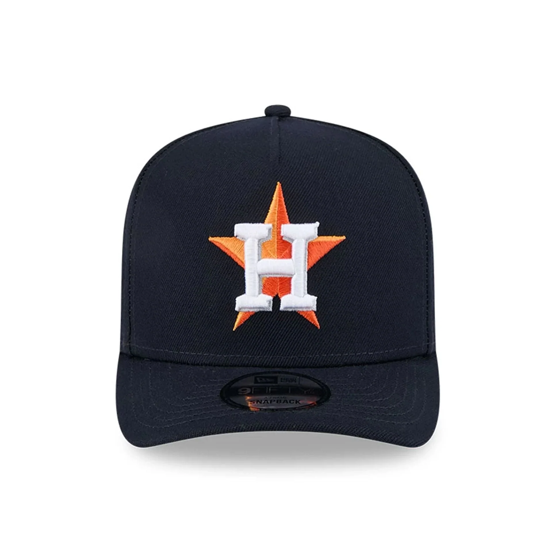 Houston Astros MLB Evergreen Navy 9FIFTY A-Frame Snapback Adjustable Cap - Image 3