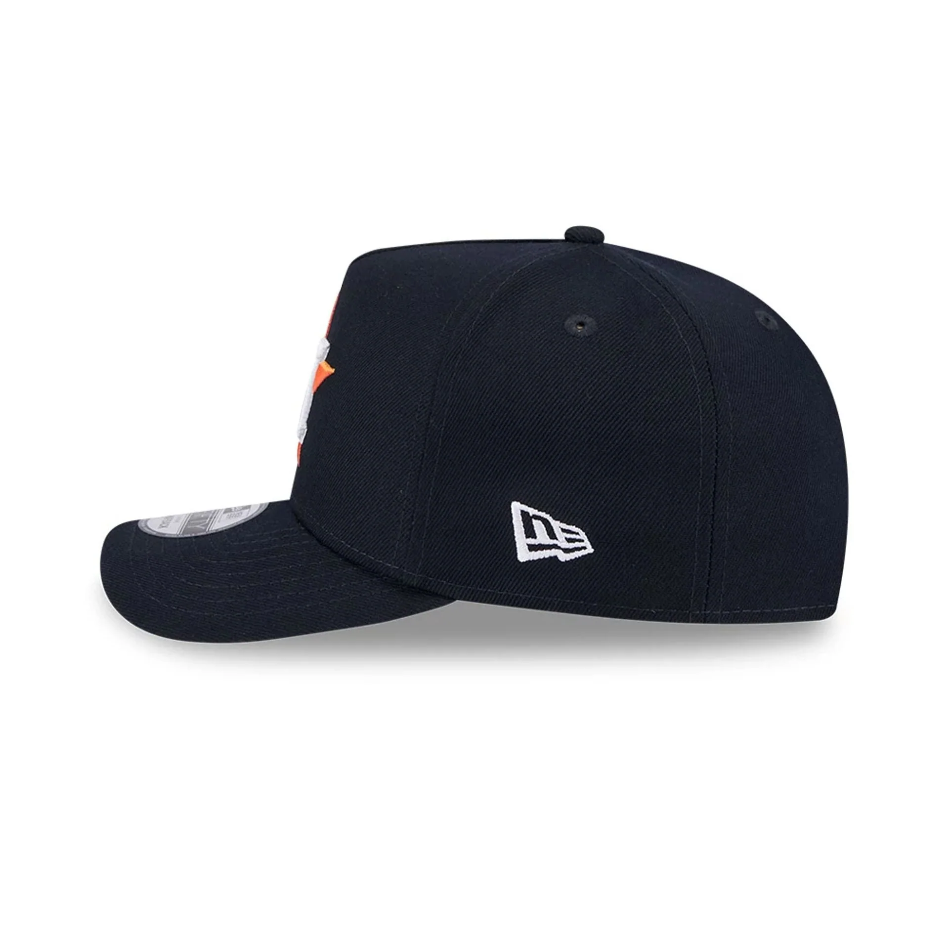 Houston Astros MLB Evergreen Navy 9FIFTY A-Frame Snapback Adjustable Cap - Image 6