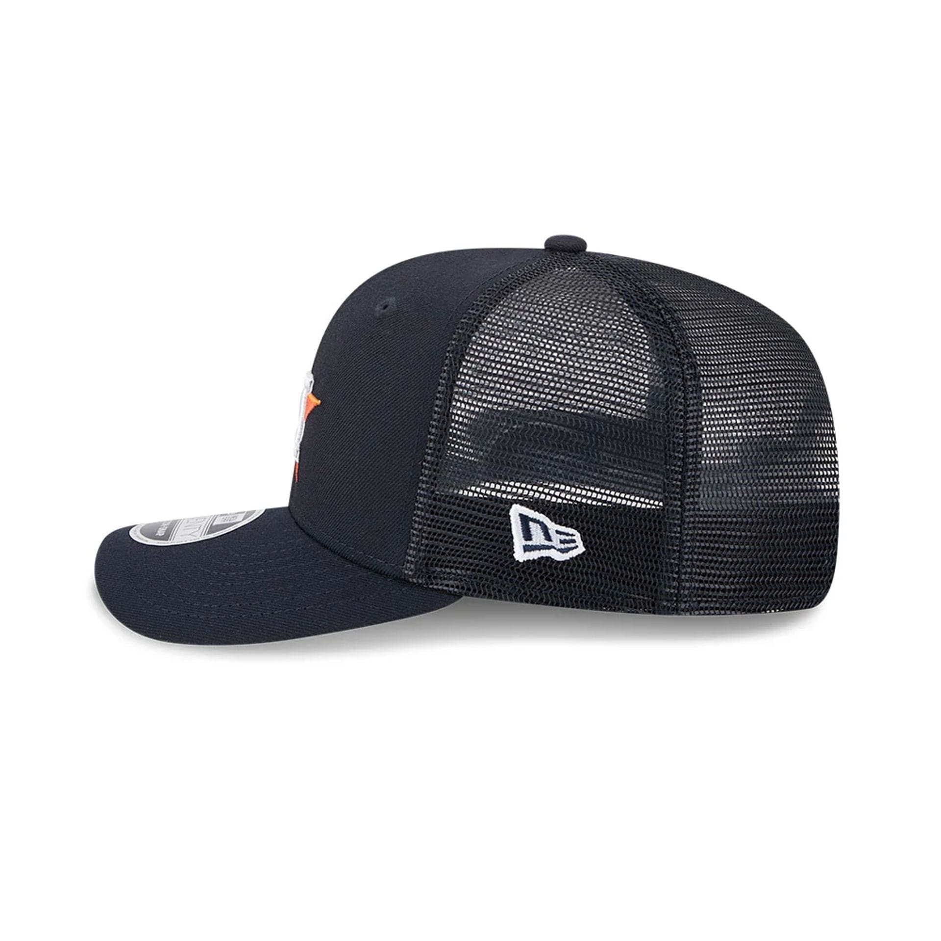 Houston Astros MLB Evergreen Navy 9SEVENTY Stretch Snap Adjustable Cap - Image 5