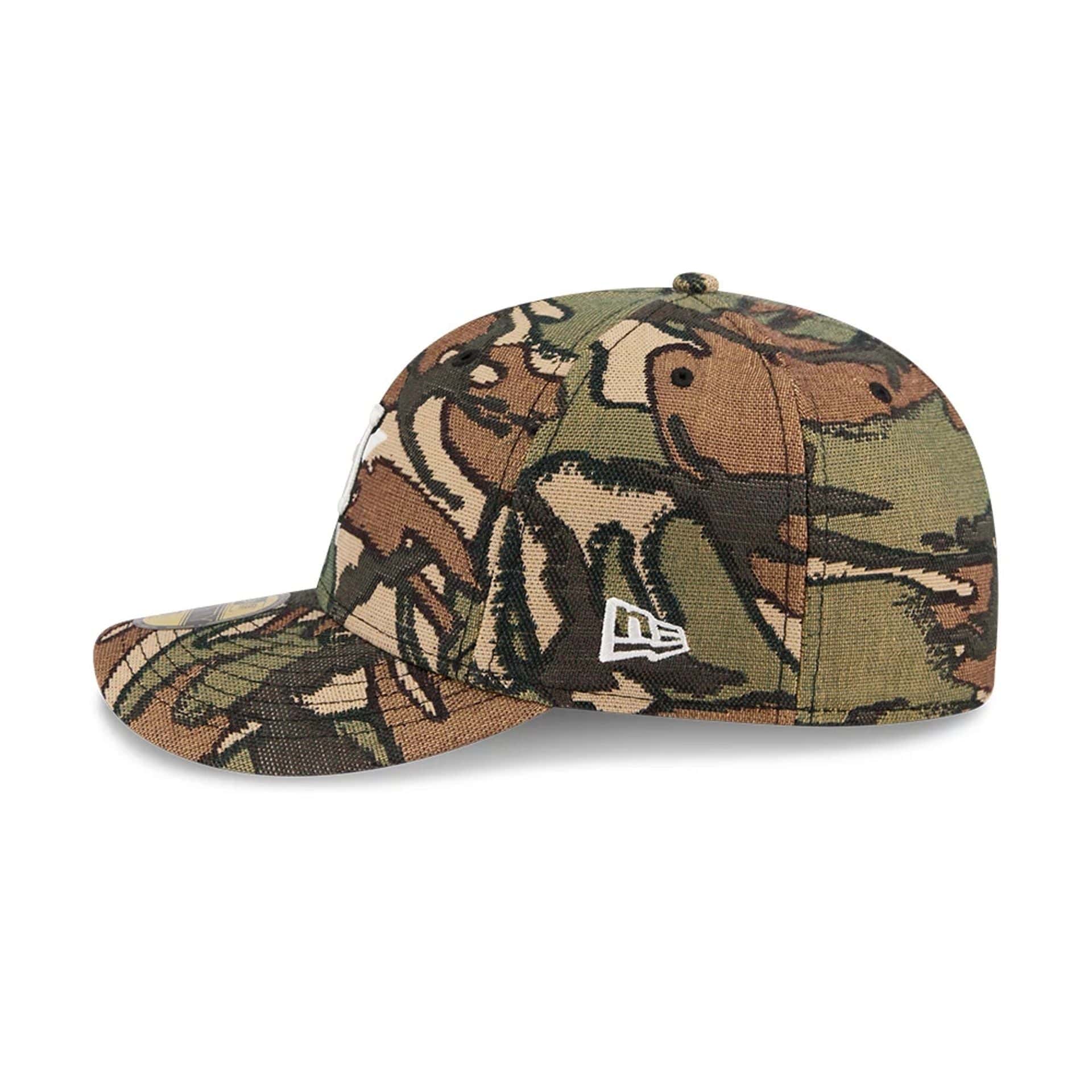 Houston Astros MLB Jacquard Camo 59FIFTY Fitted Cap - Image 5