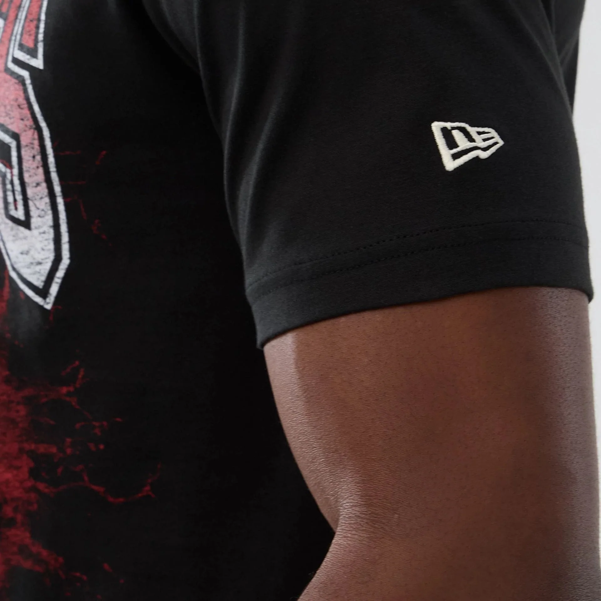 Houston Rockets NBA Hardwood Classic Black T-Shirt - Image 5