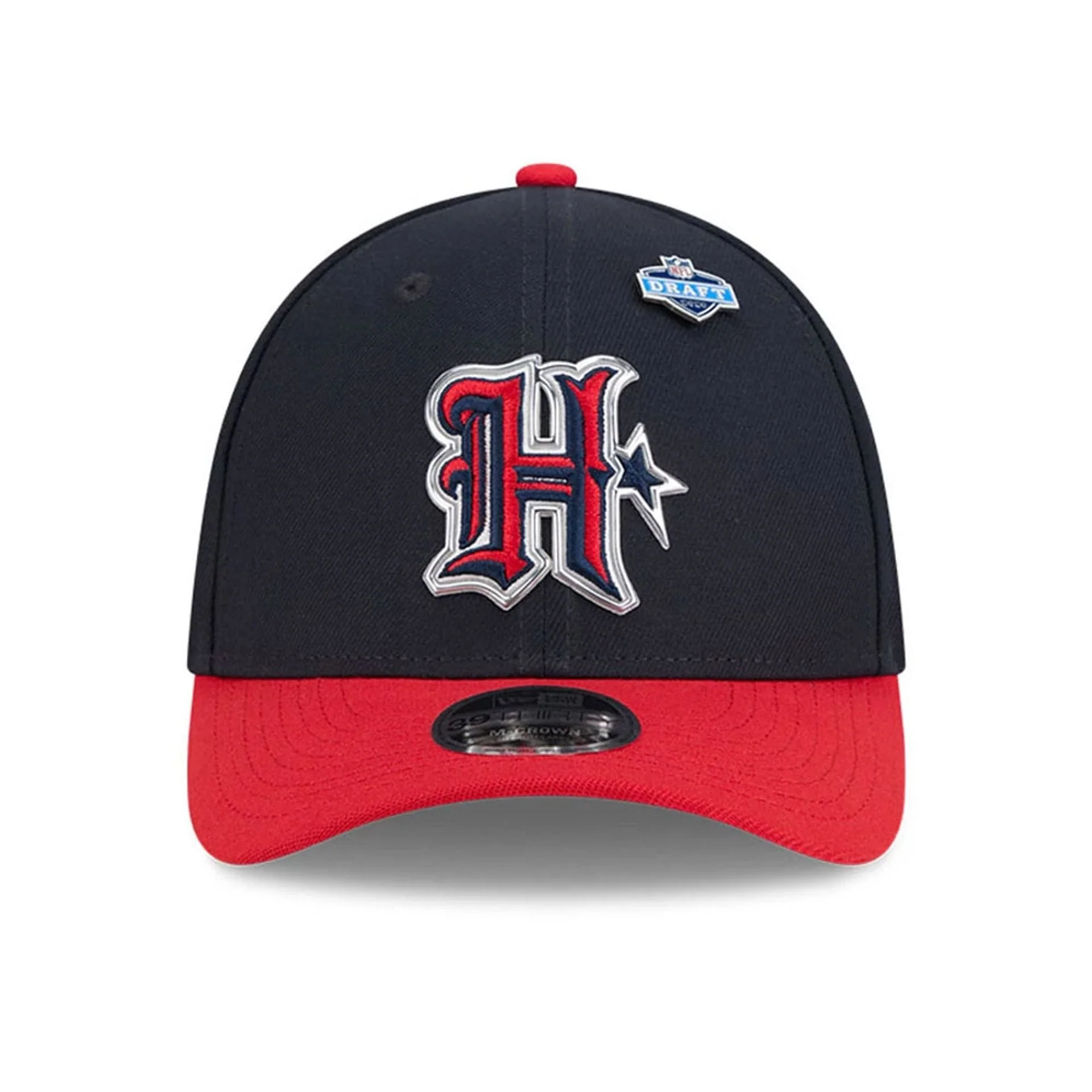 Houston Texans NFL Draft 2026 Navy 39THIRTY M-Crown Stretch Fit Cap - Image 2