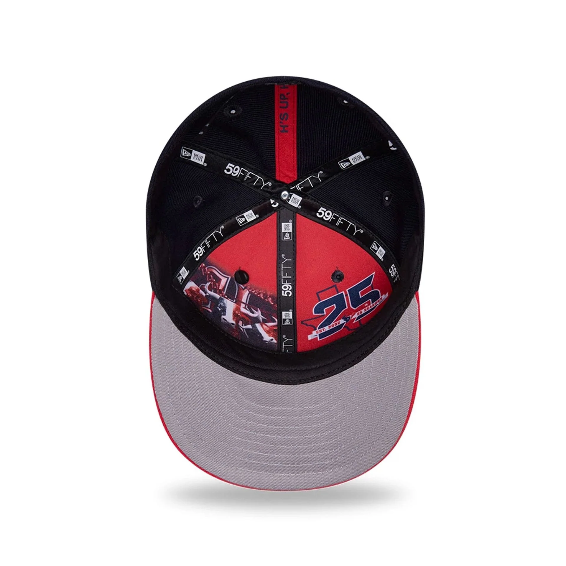 Houston Texans NFL Draft 2026 Navy 59FIFTY Fitted Cap - Image 2