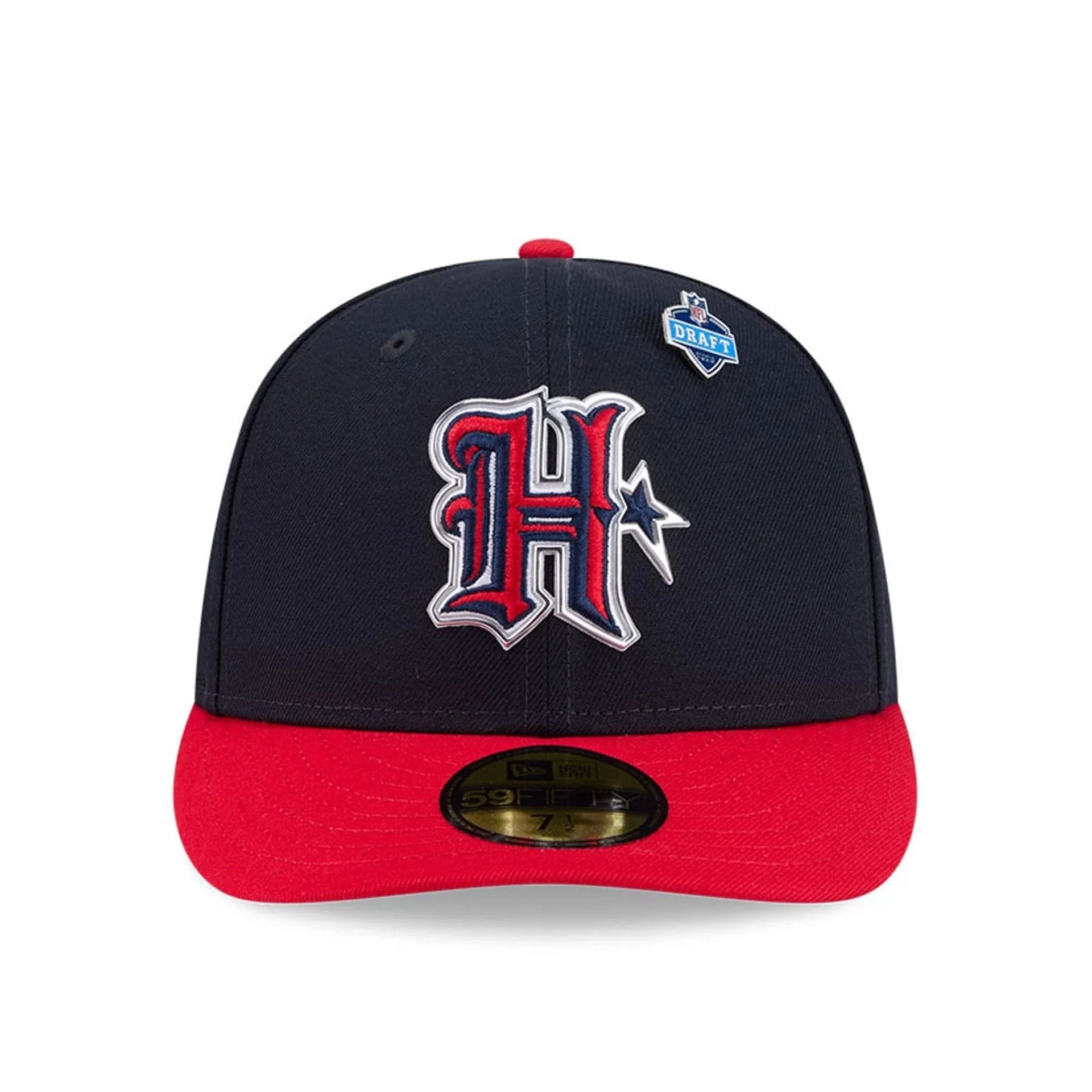 Houston Texans NFL Draft 2026 Navy 59FIFTY Fitted Cap - Image 4