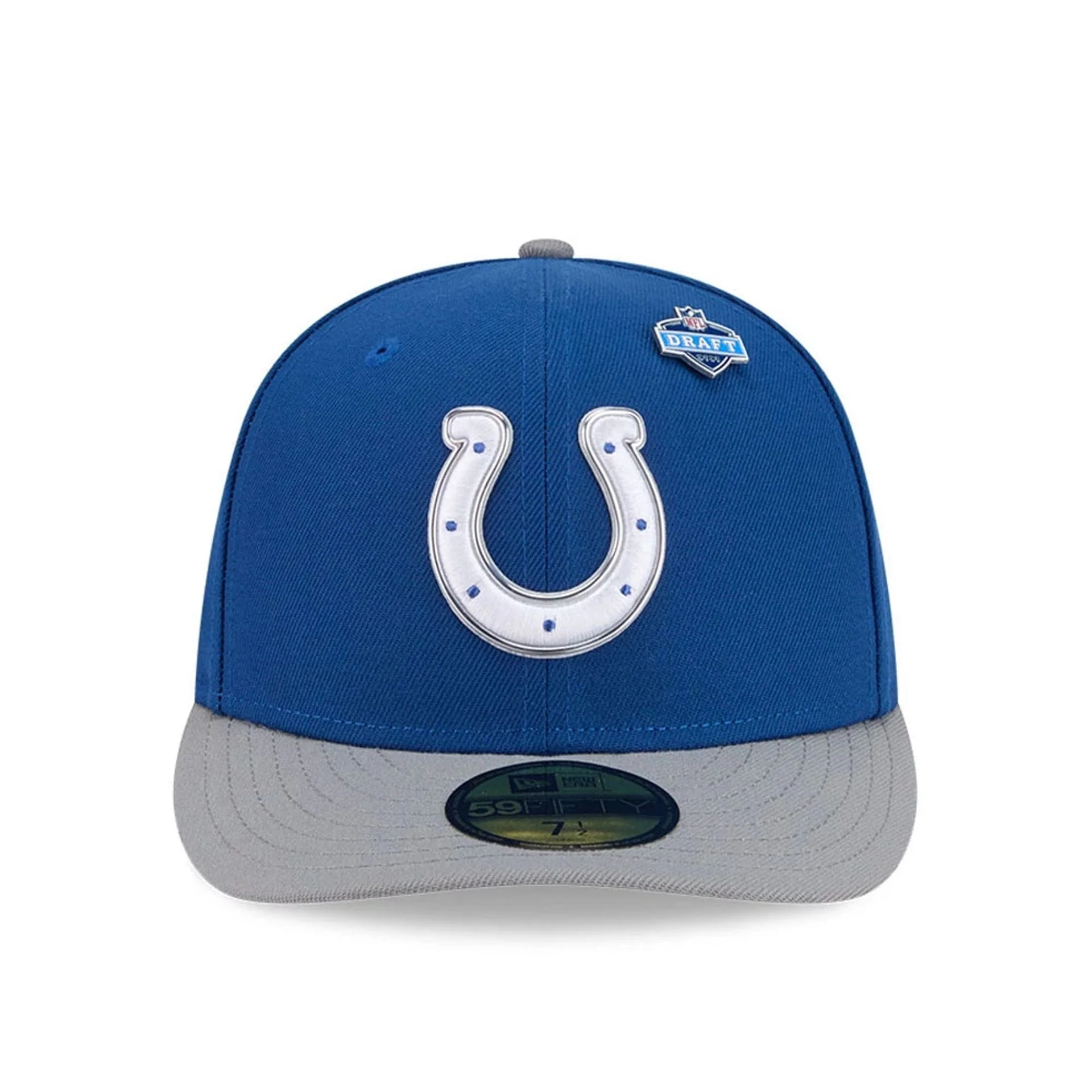 Indianapolis Colts NFL Draft 2026 Blue 59FIFTY Fitted Cap - Image 3