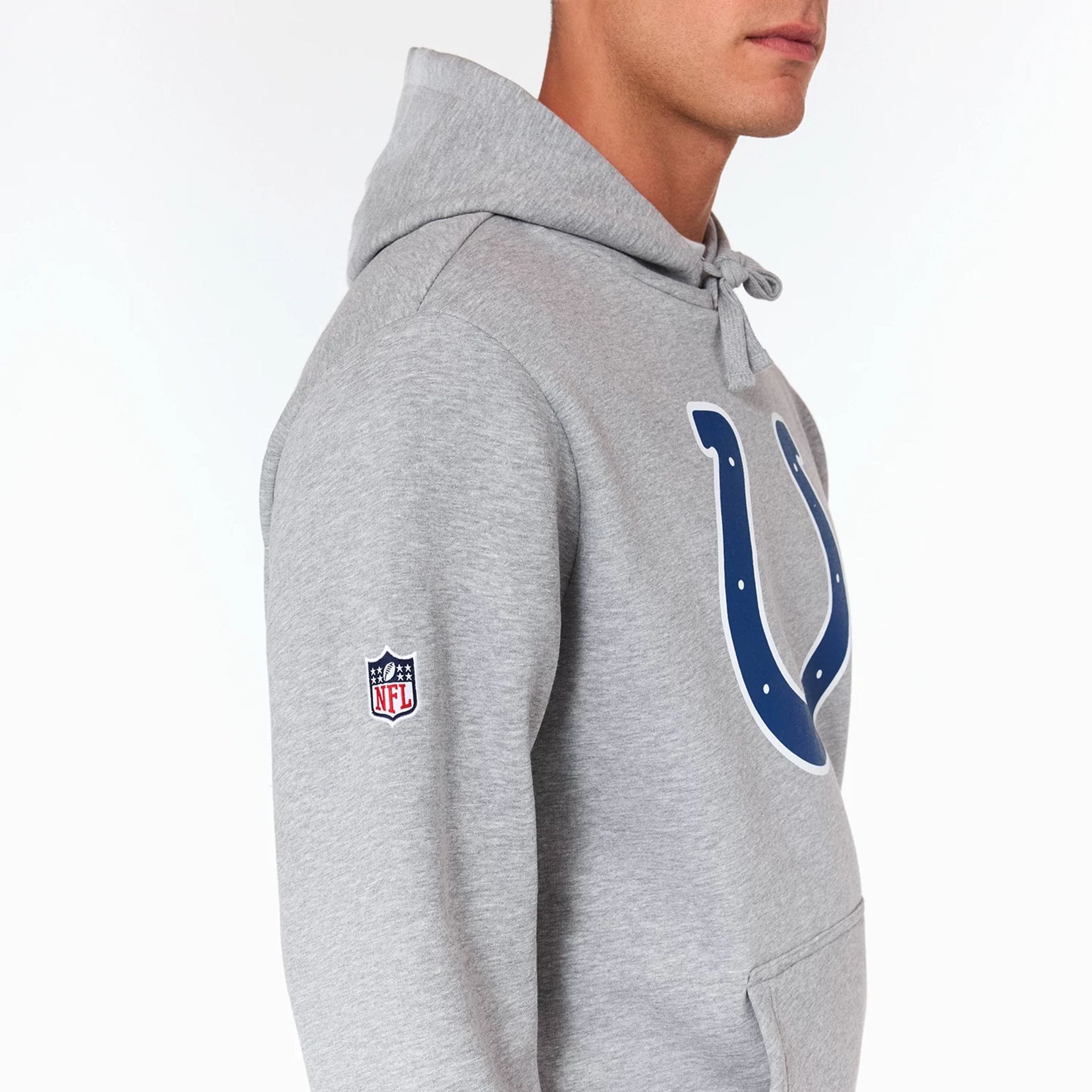 Indianapolis Colts NFL Grey Pullover Hoodie - Image 3