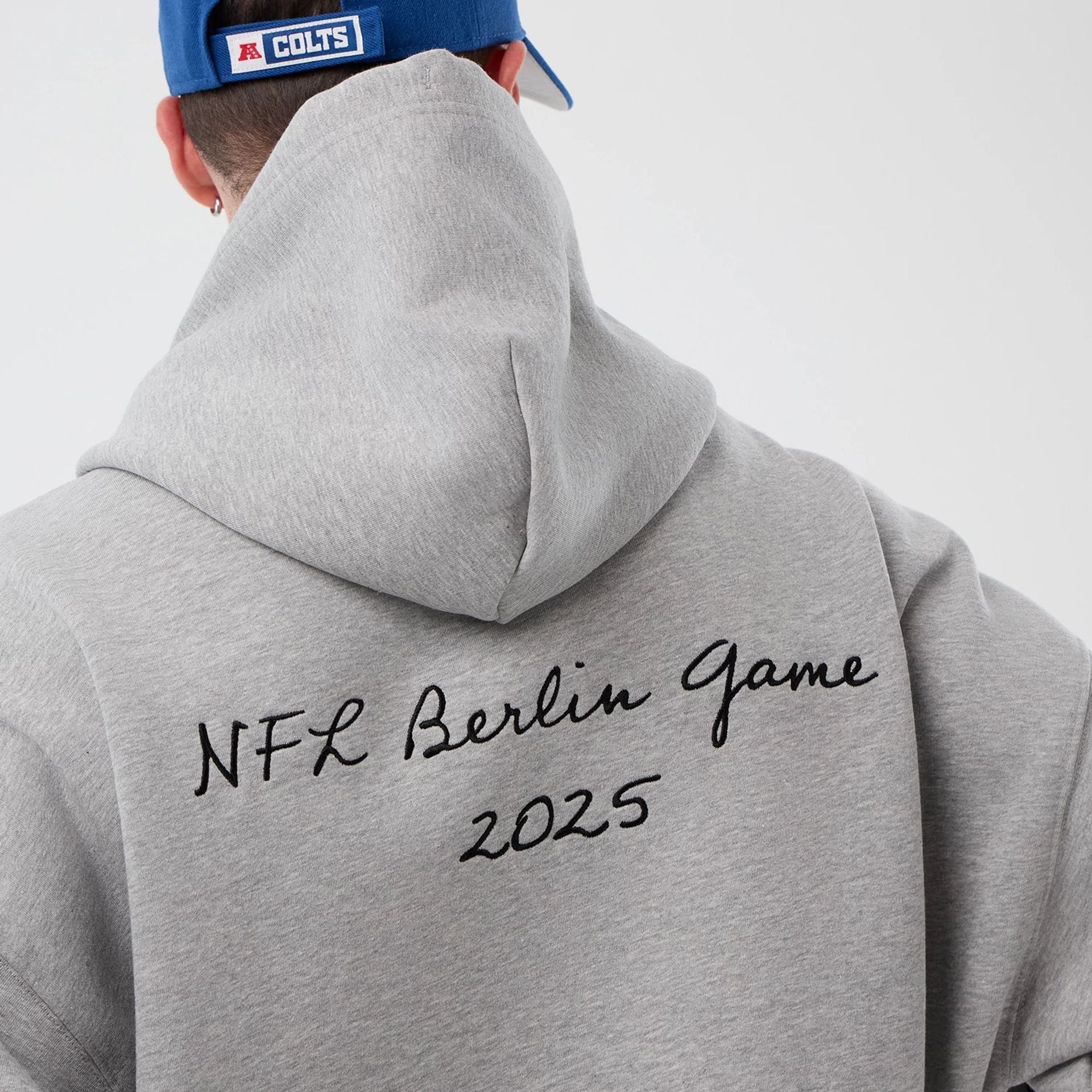 Indianapolis Colts NFL International Series Games Grey Pullover Hoodie - Image 6