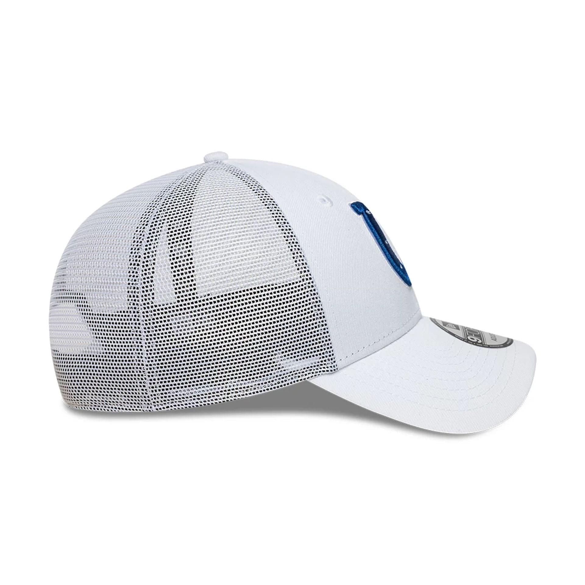 Indianapolis Colts NFL White 9FORTY A-Frame Trucker Adjustable Cap - Image 6