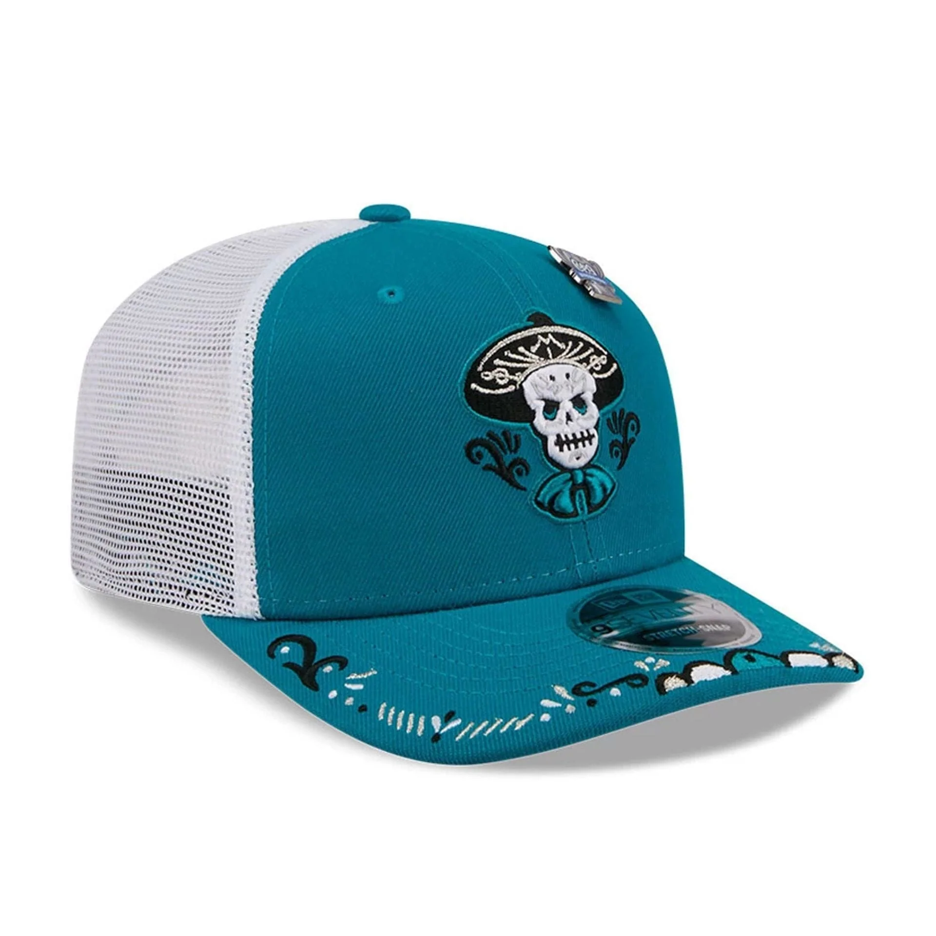Isotopes MiLB La Copa 2026 Turquoise 9SEVENTY Stretch Snap Adjustable Cap - Image 4
