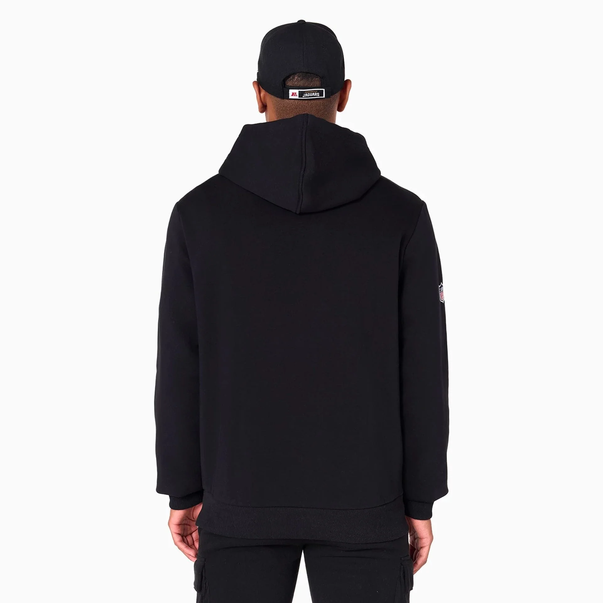 Jacksonville Jaguars NFL Black Pullover Hoodie - Image 7