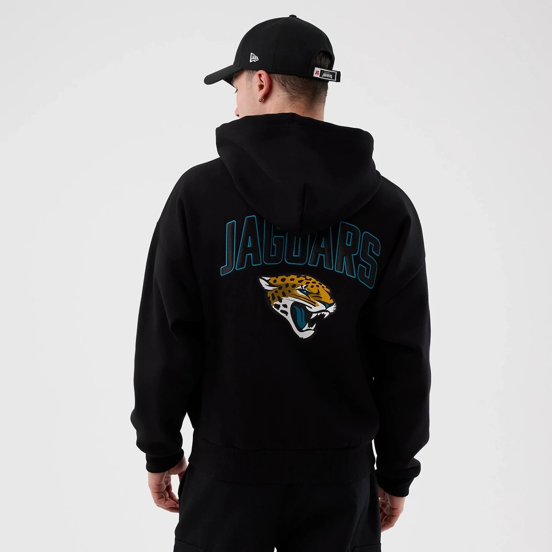 Jacksonville Jaguars NFL International Series Games Black Full Zip Hoodie - Image 2