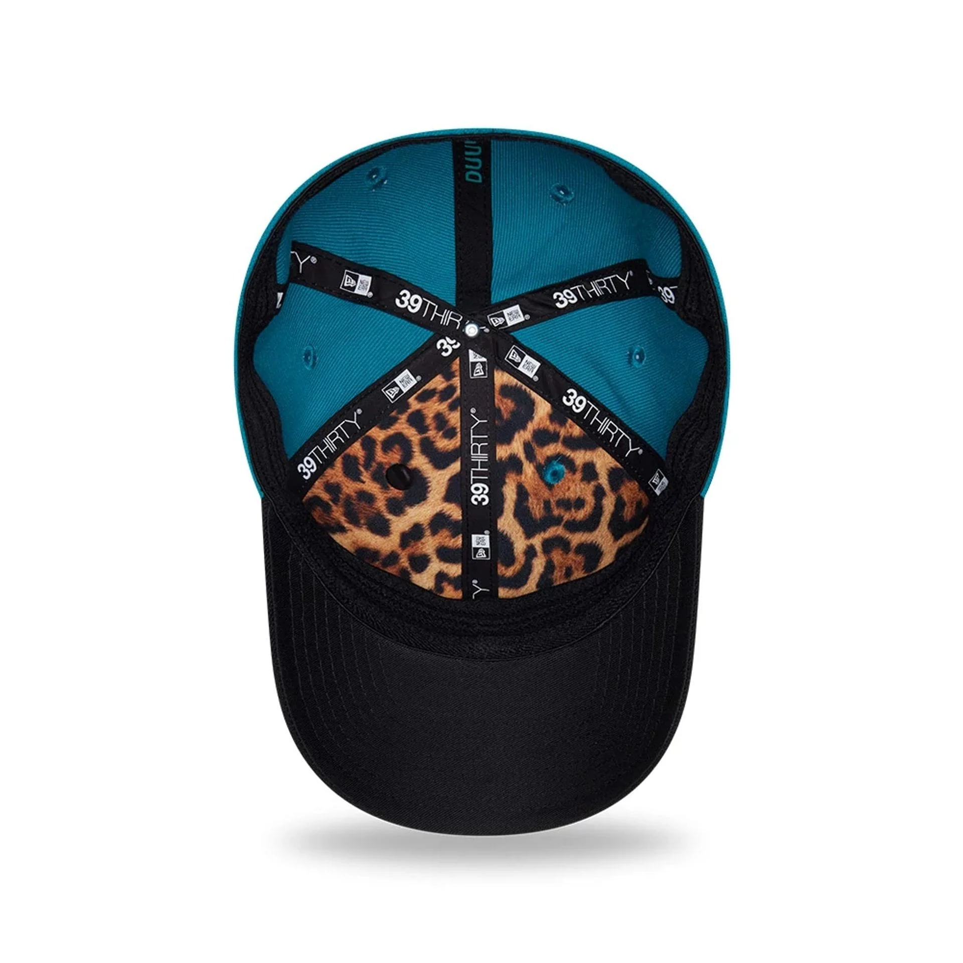 Jaguars NFL Draft 2026 Turquoise 39THIRTY M-Crown Stretch Fit Cap - Image 2