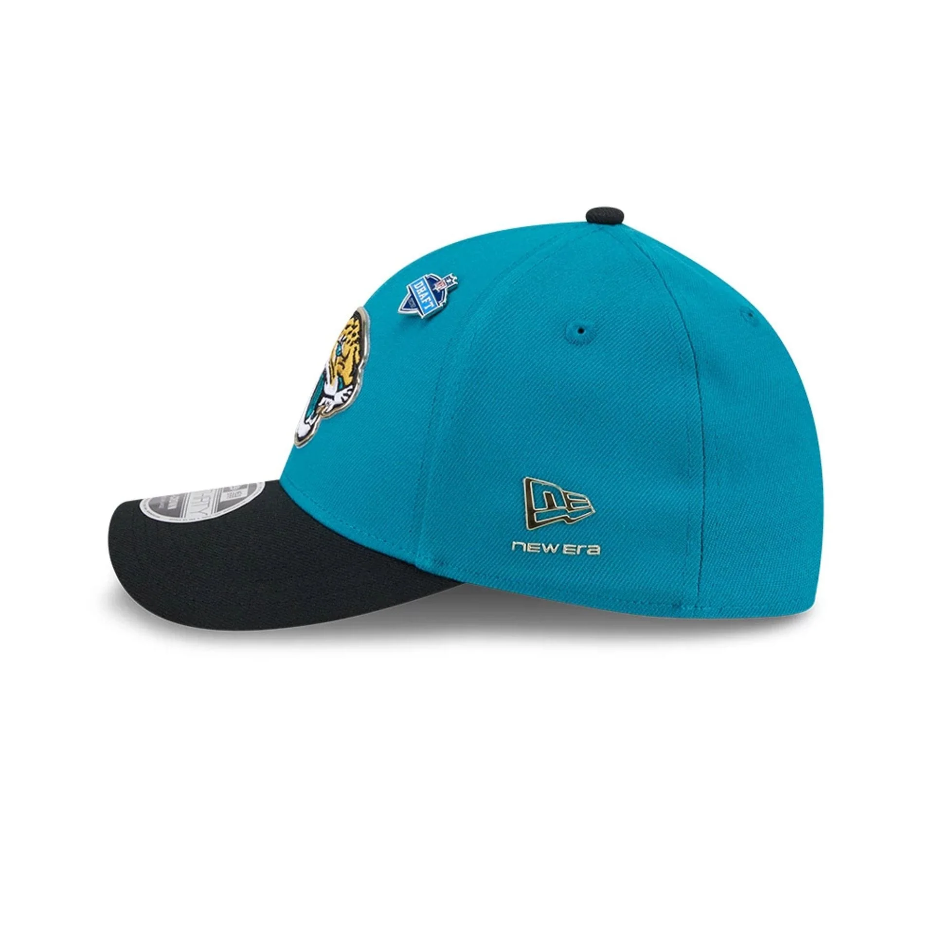 Jaguars NFL Draft 2026 Turquoise 39THIRTY M-Crown Stretch Fit Cap - Image 6
