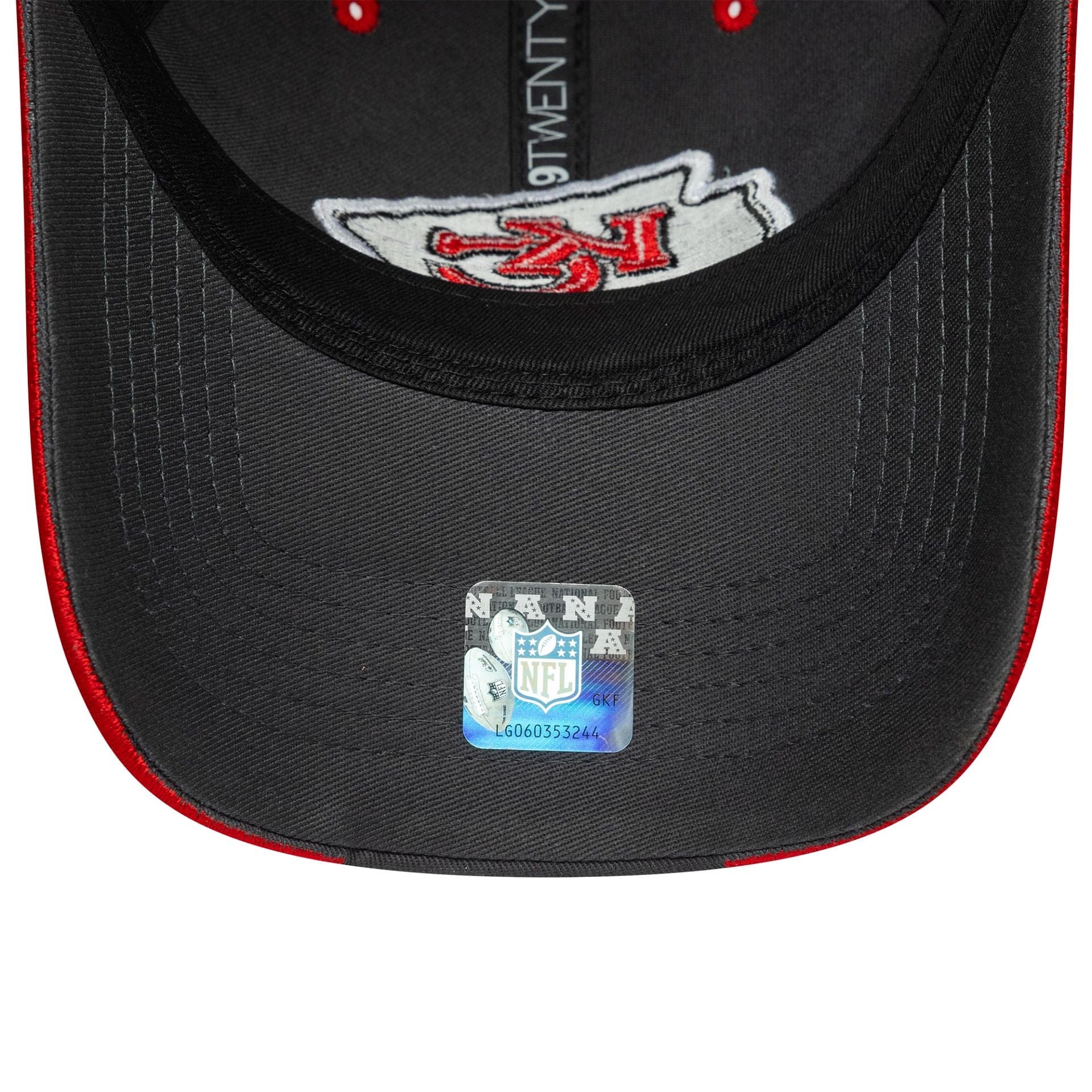 Kansas City Chiefs NFL Charcoal 9TWENTY Adjustable Cap - Image 5
