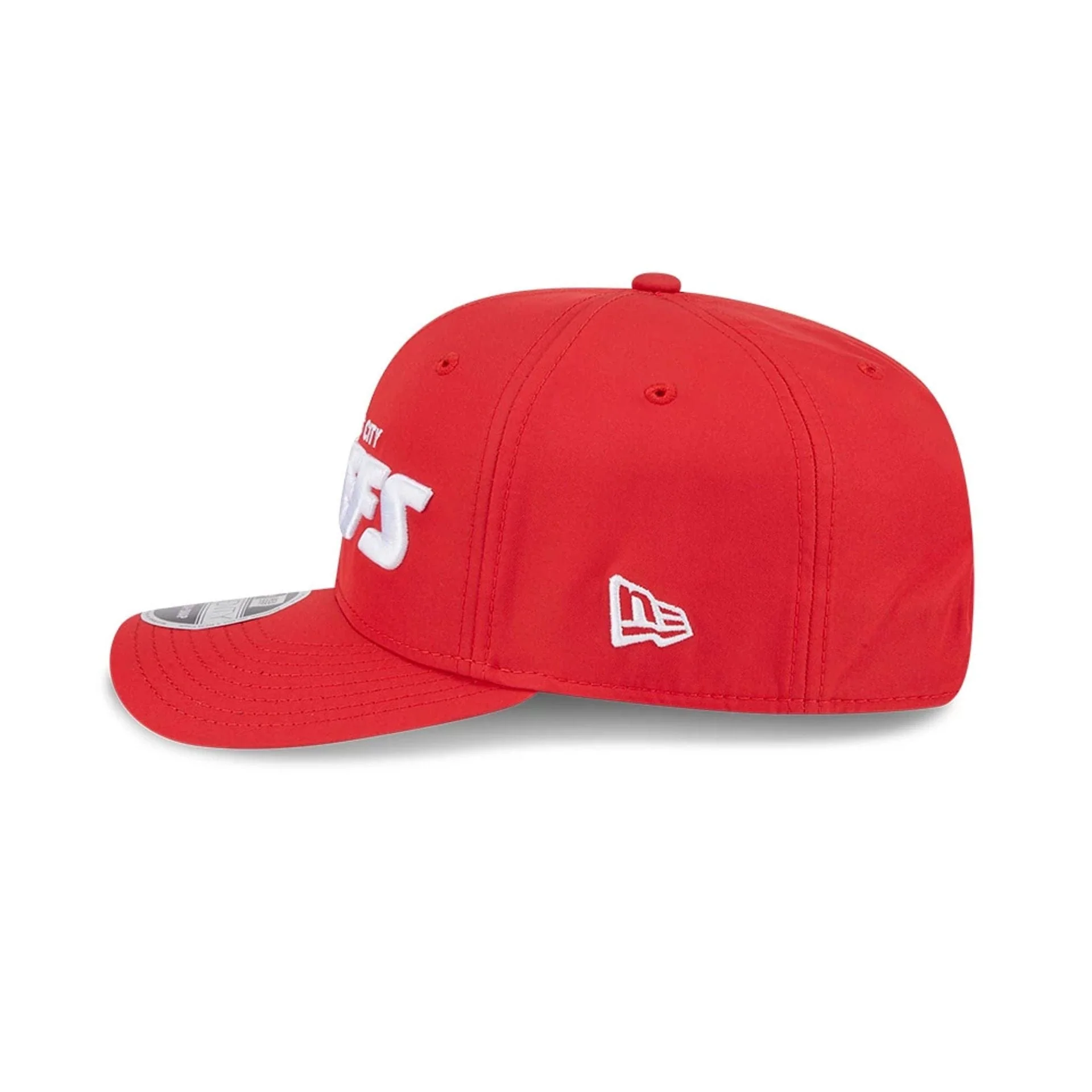 Kansas City Chiefs NFL Coach Red 9SEVENTY Stretch Snap Adjustable Cap - Image 6