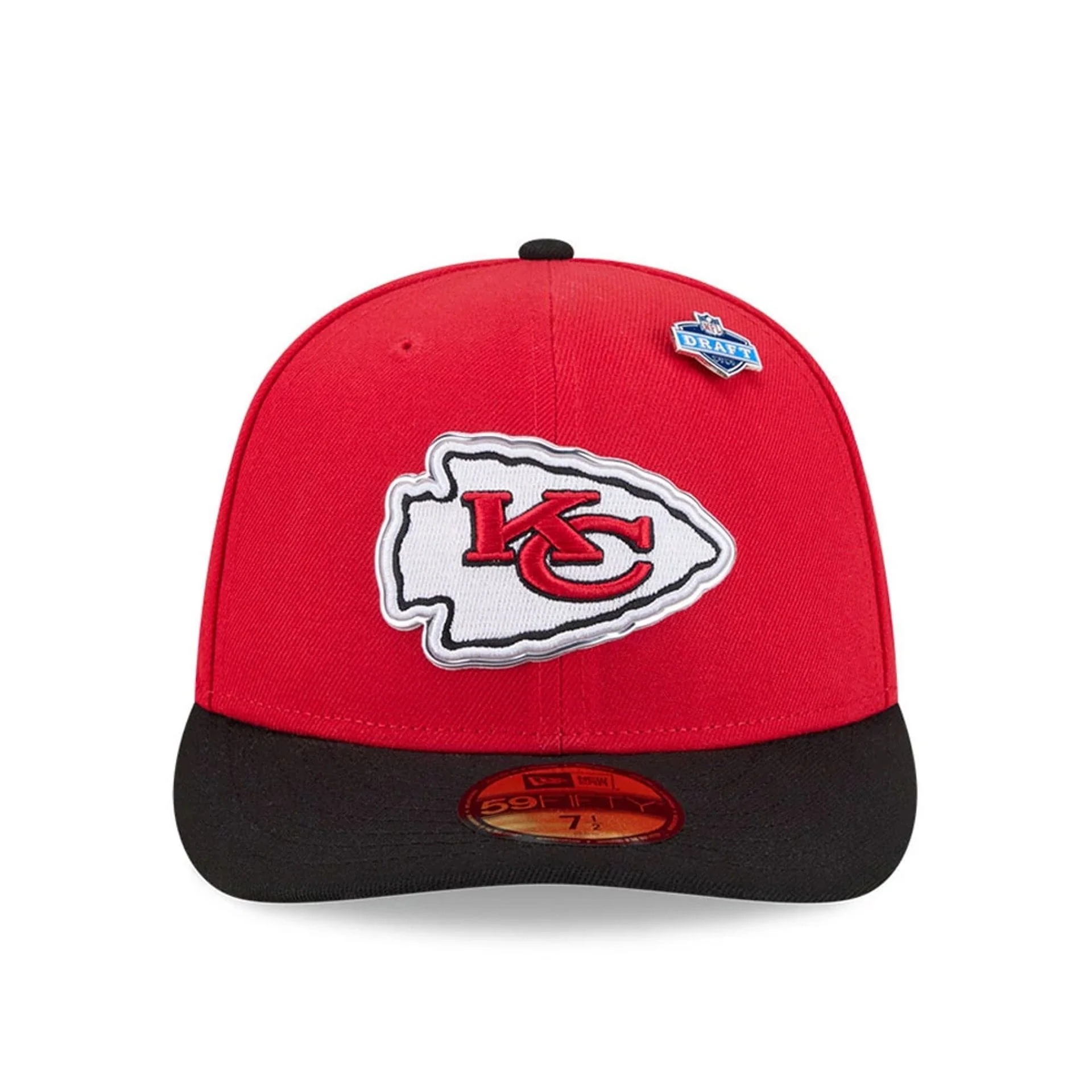 Kansas City Chiefs NFL Draft 2026 Red 59FIFTY Fitted Cap - Image 3