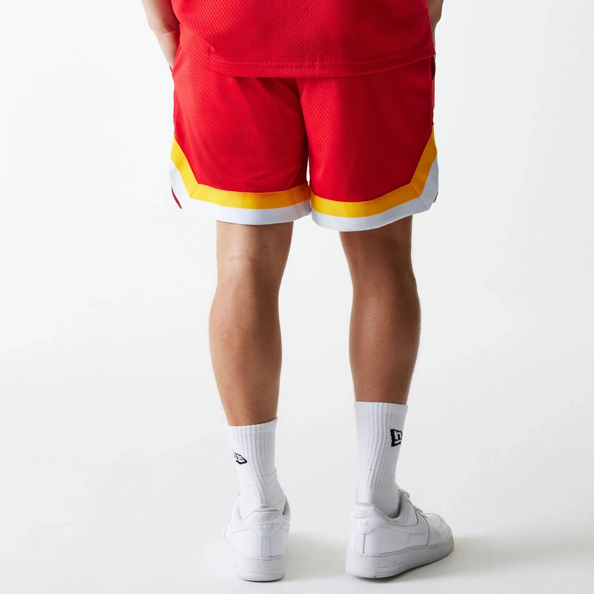 Kansas City Chiefs NFL Mesh Red Shorts - Image 2