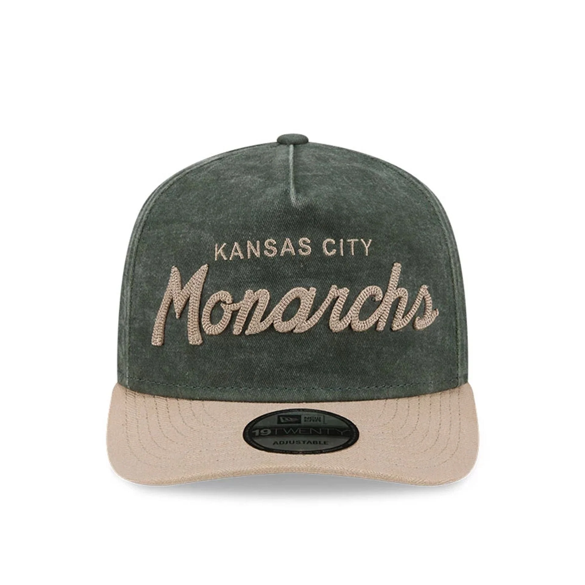 Kansas City Monarchs MLB Negro League Dark Green 19TWENTY Adjustable Cap - Image 3