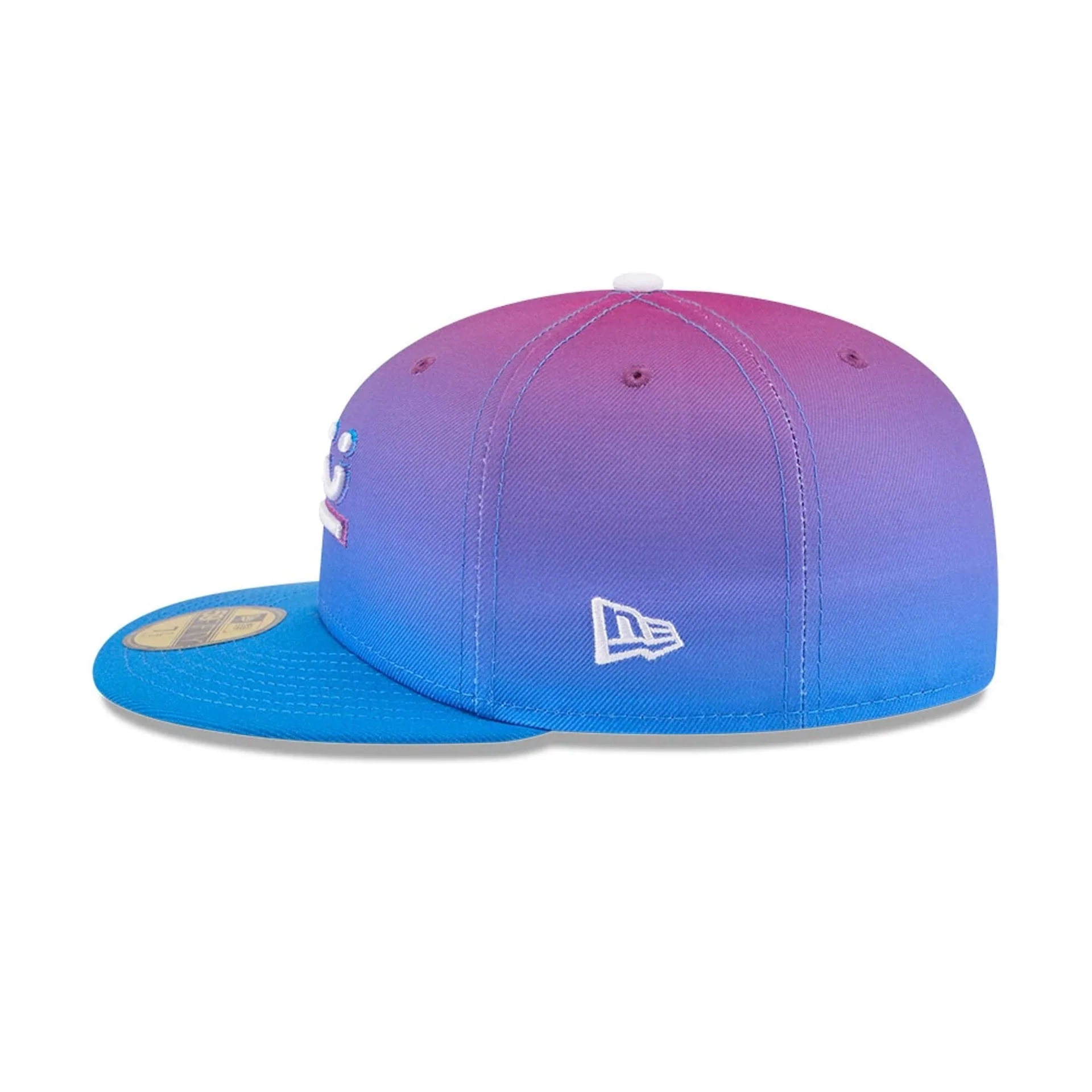 Kansas City Royals MLB City Connect Blue 59FIFTY Fitted Cap - Image 5