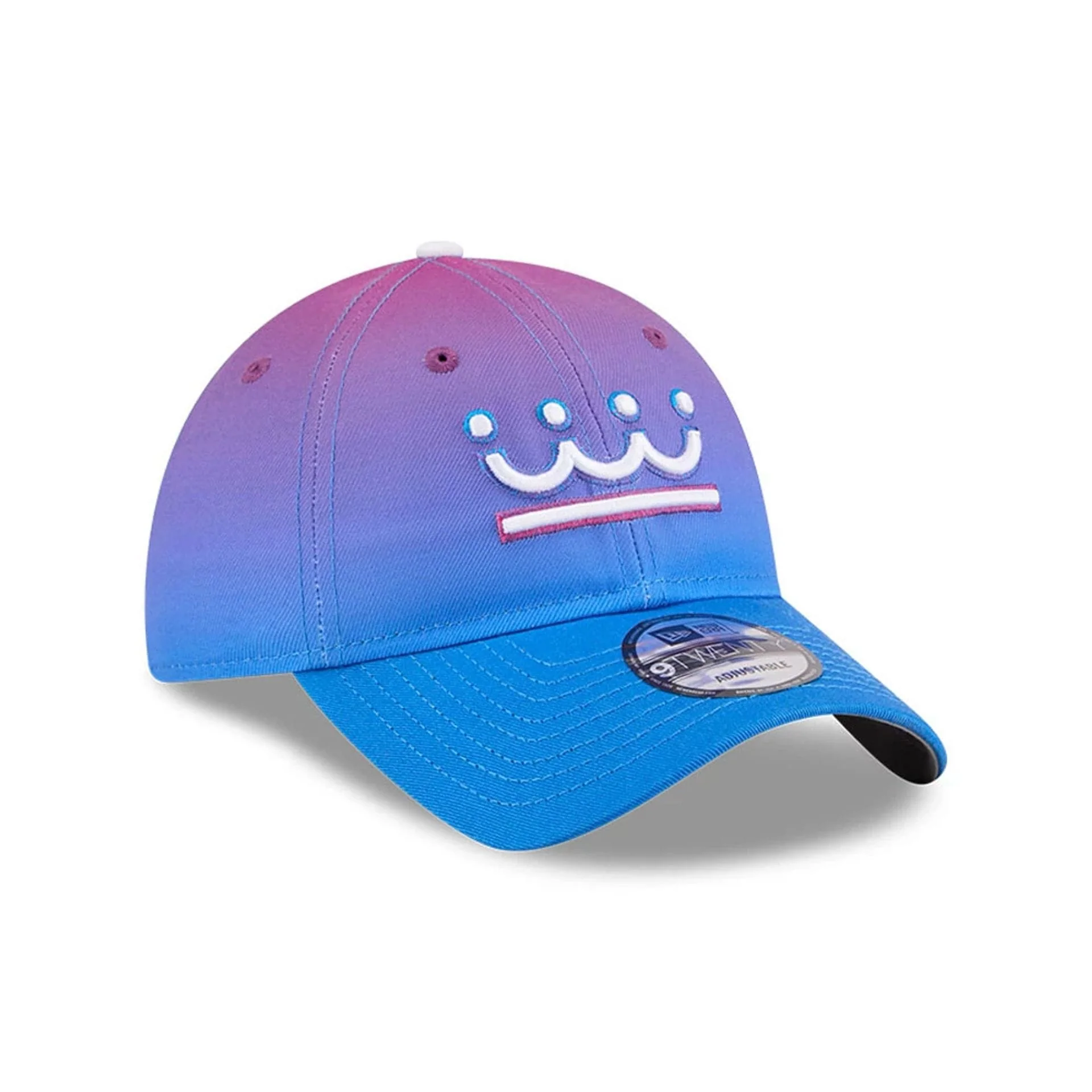 Kansas City Royals MLB City Connect Blue 9TWENTY Adjustable Cap - Image 4