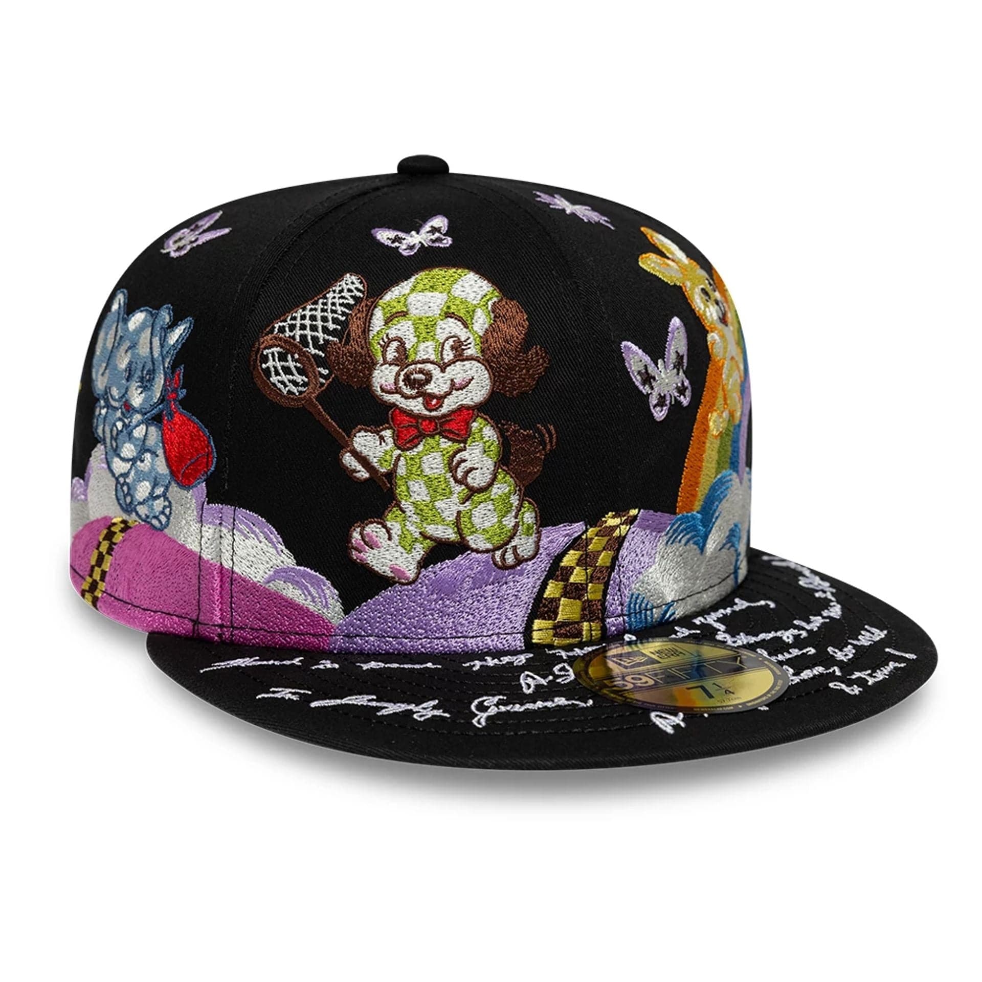 Kenzo X New Era Black 59FIFTY Fitted Cap - Image 4