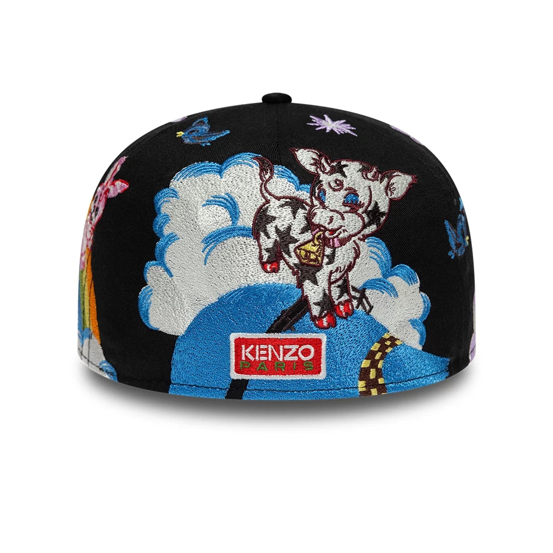 Kenzo X New Era Black 59FIFTY Fitted Cap - Image 5