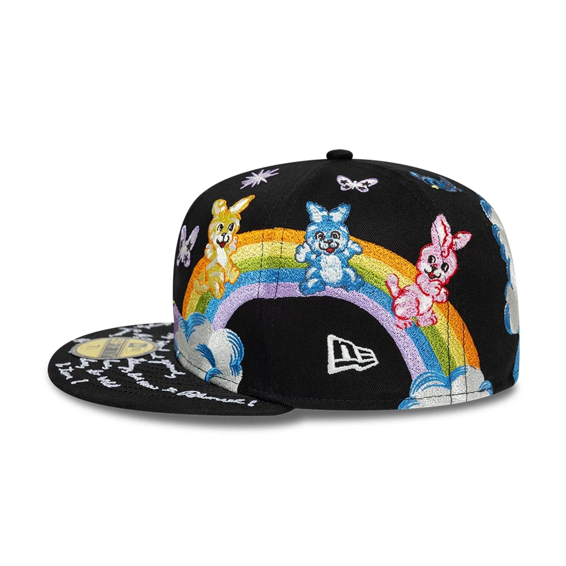 Kenzo X New Era Black 59FIFTY Fitted Cap - Image 6