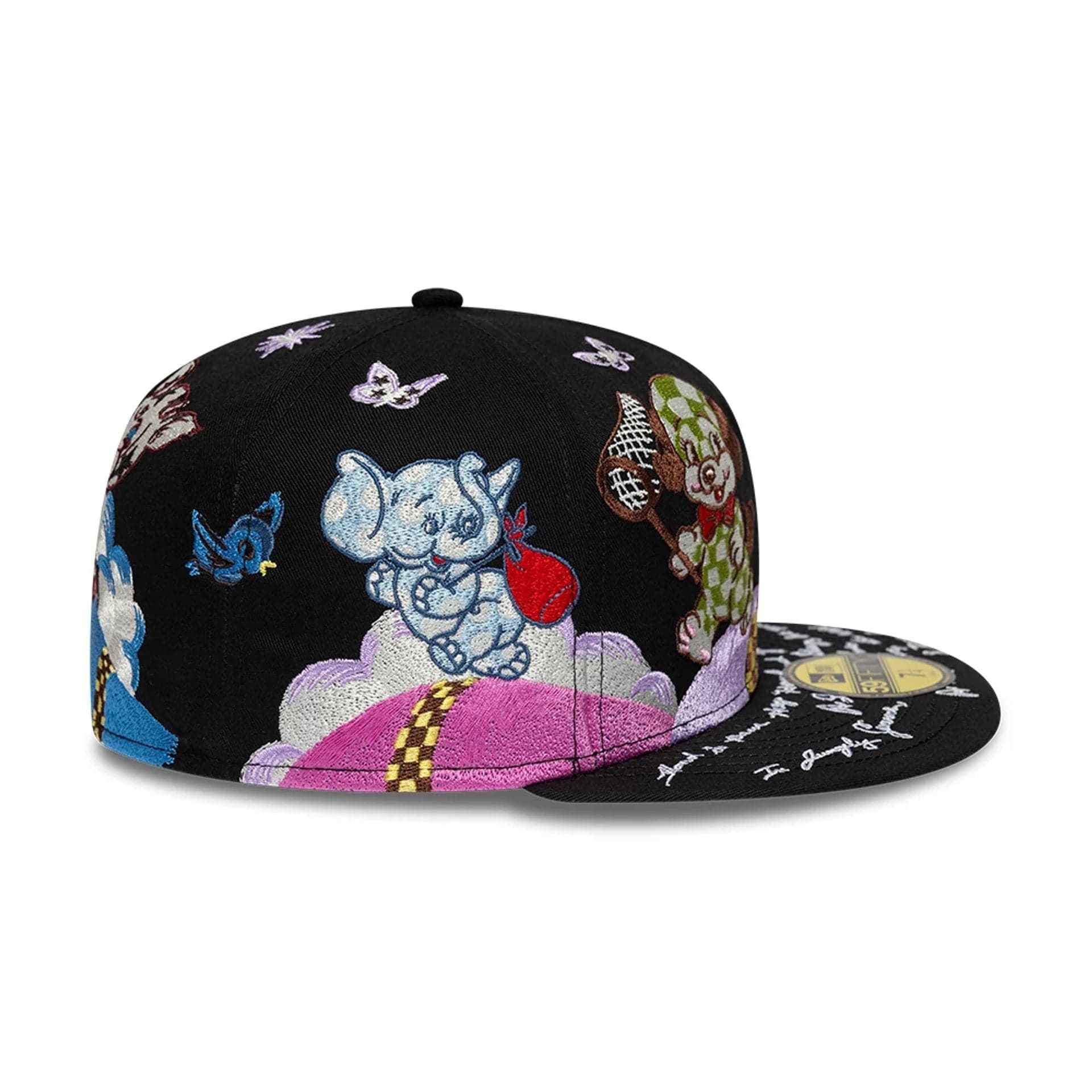 Kenzo X New Era Black 59FIFTY Fitted Cap - Image 7