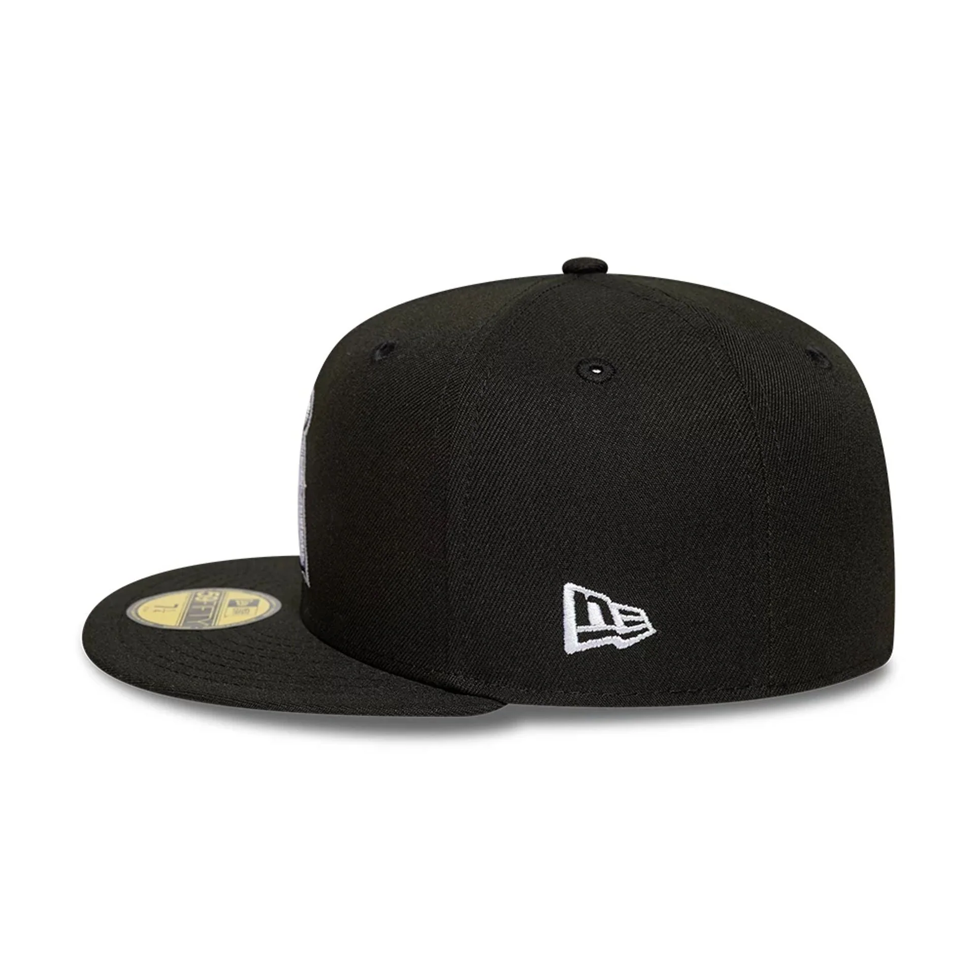 LA Angels MLB Black 59FIFTY Fitted Cap - Image 6