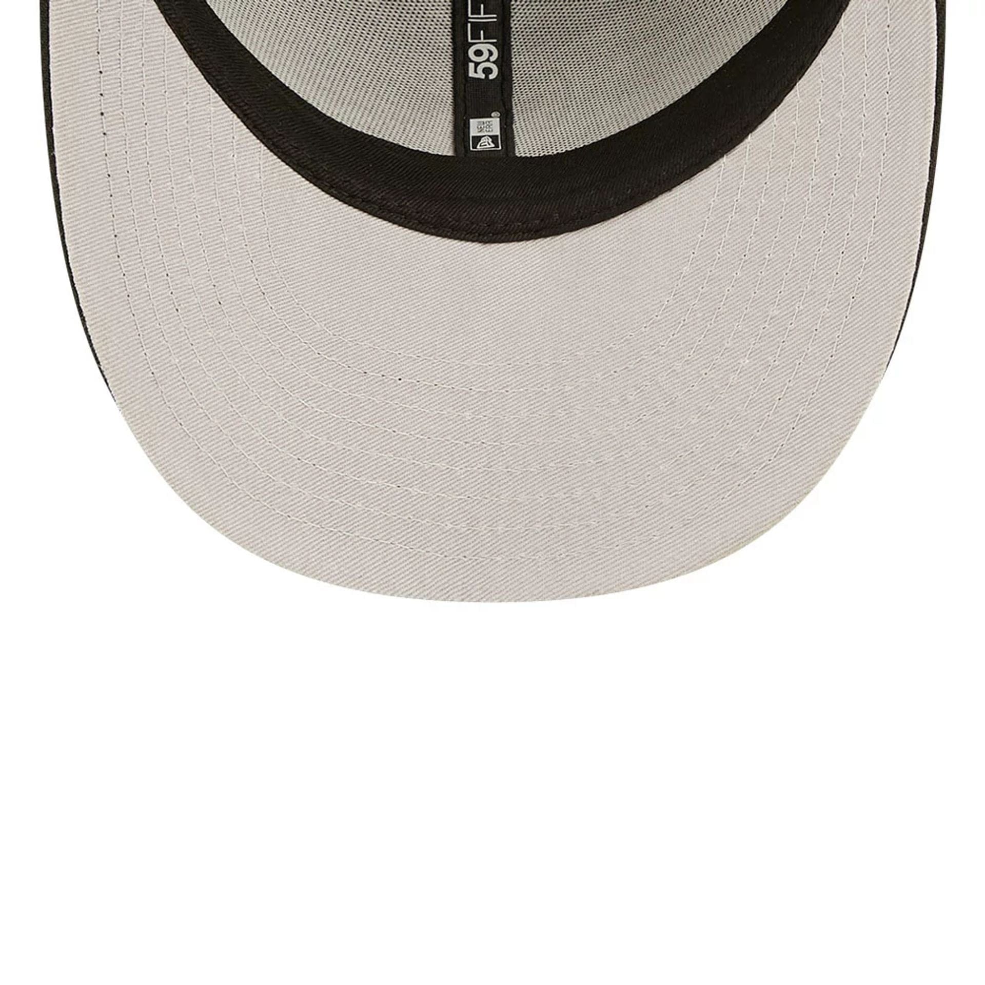 LA Angels MLB Black Low Profile 59FIFTY Fitted Cap - Image 2