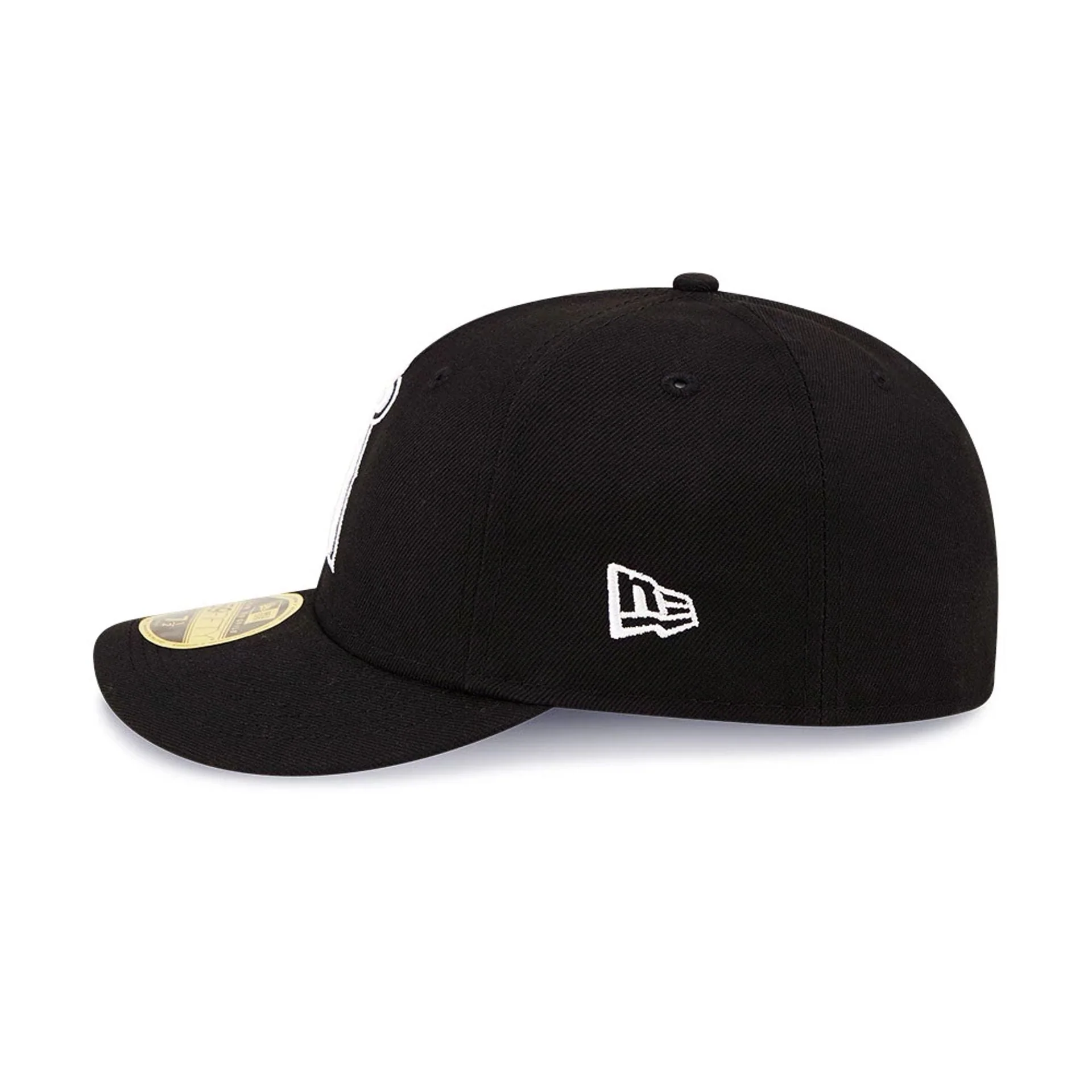 LA Angels MLB Black Low Profile 59FIFTY Fitted Cap - Image 5