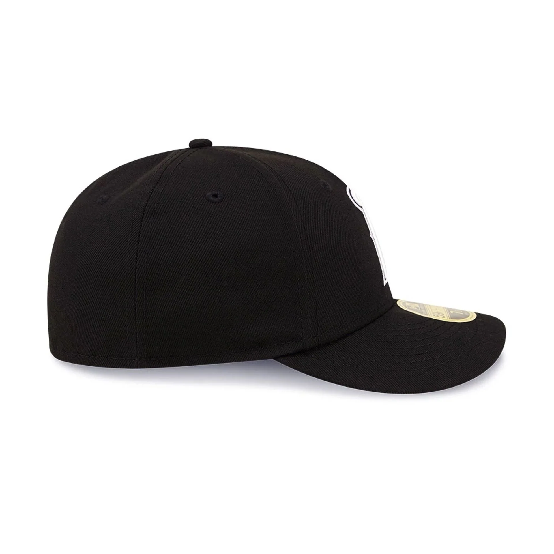 LA Angels MLB Black Low Profile 59FIFTY Fitted Cap - Image 6