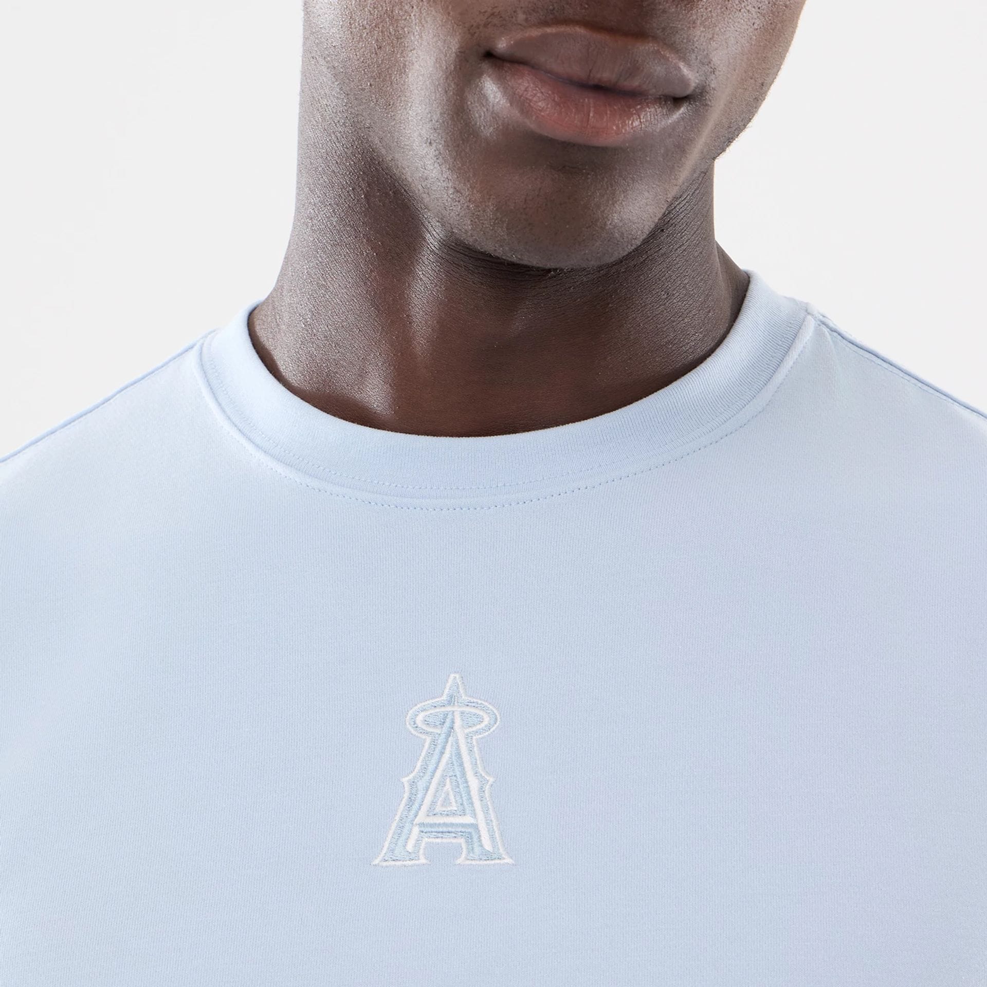 LA Angels MLB Cartoon Blue T-Shirt - Image 3