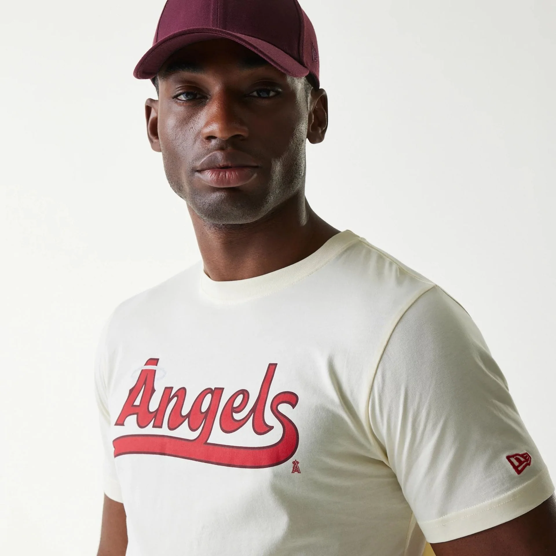 LA Angels MLB City Connect Cream T-Shirt - Image 4