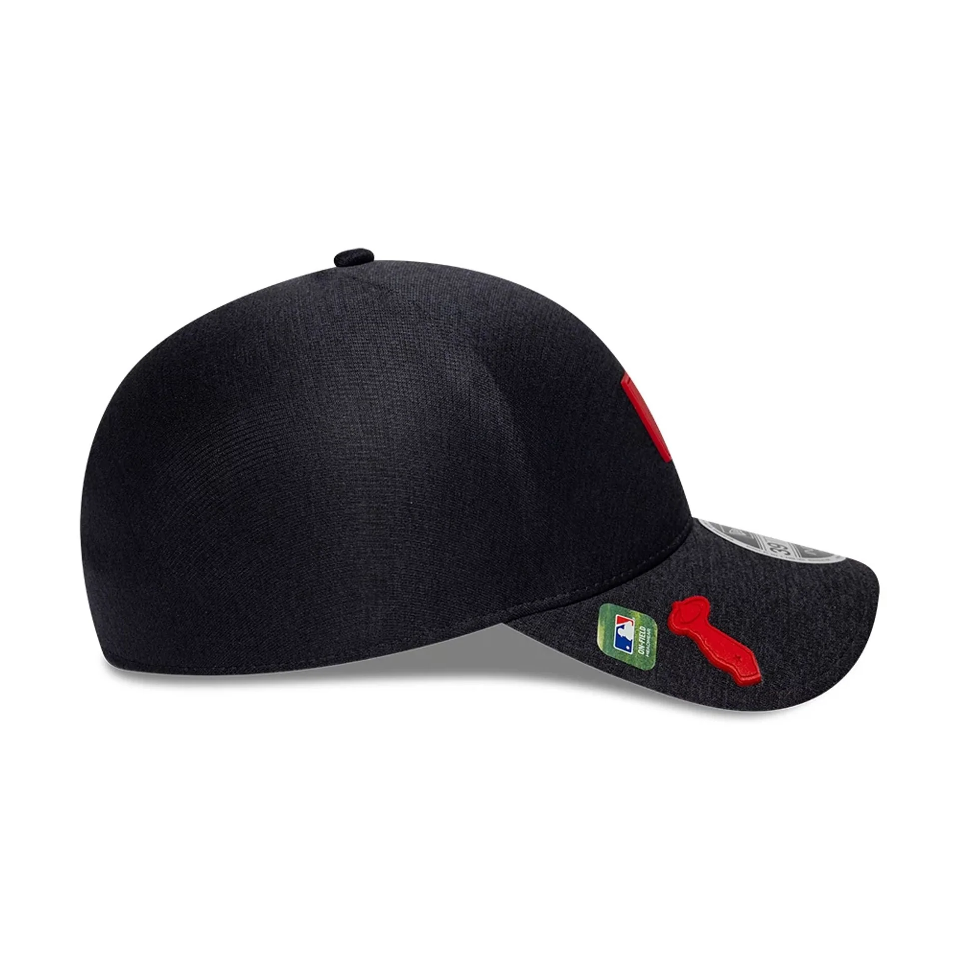 LA Angels MLB Clubhouse Black 39THIRTY Infinity Stretch Fit Cap - Image 5