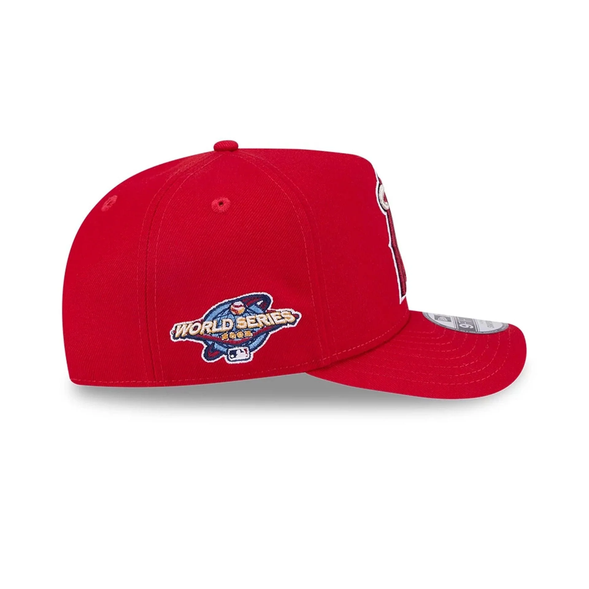 LA Angels MLB Evergreen Red 9FIFTY A-Frame Snapback Adjustable Cap - Image 5