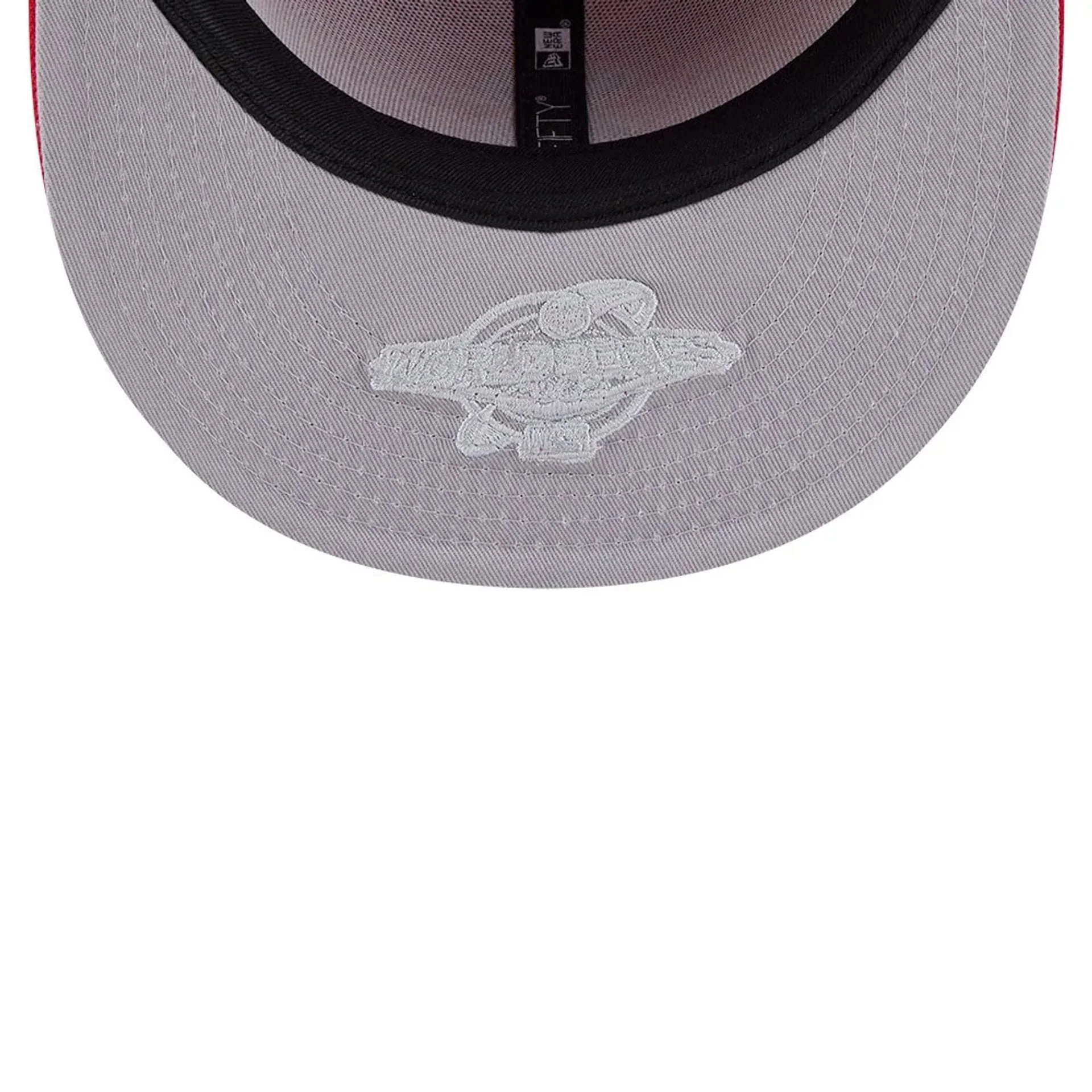 LA Angels MLB Hidden Hit Red 59FIFTY Fitted Cap - Image 2