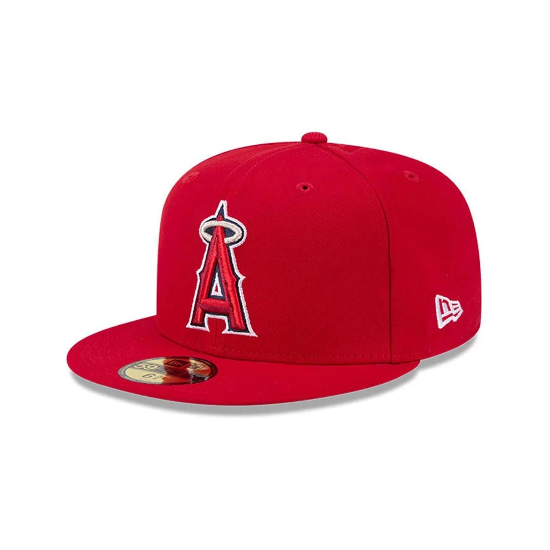 LA Angels MLB Hidden Hit Red 59FIFTY Fitted Cap - Image 4