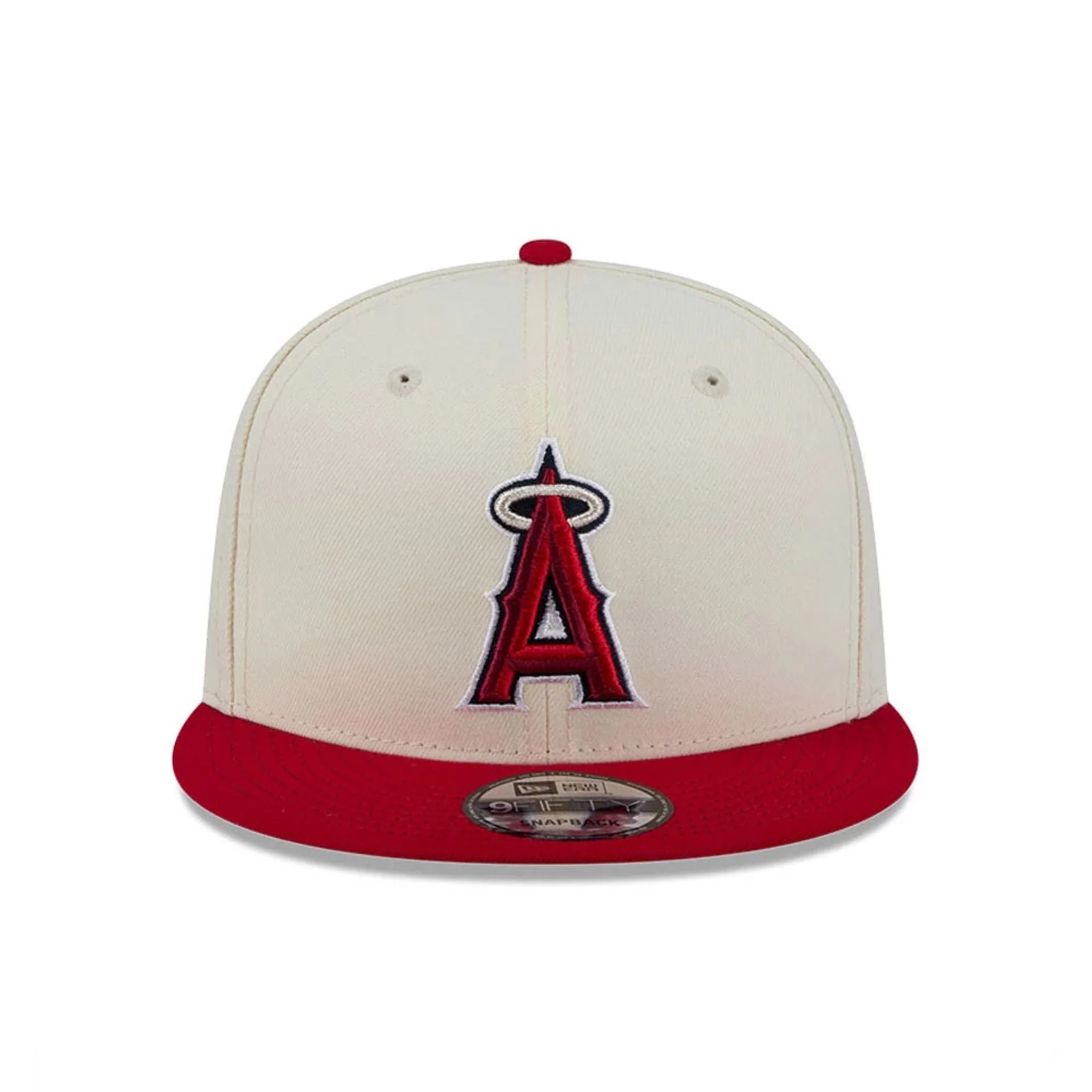 LA Angels MLB Localized White 9FIFTY Snapback Adjustable Cap - Image 3